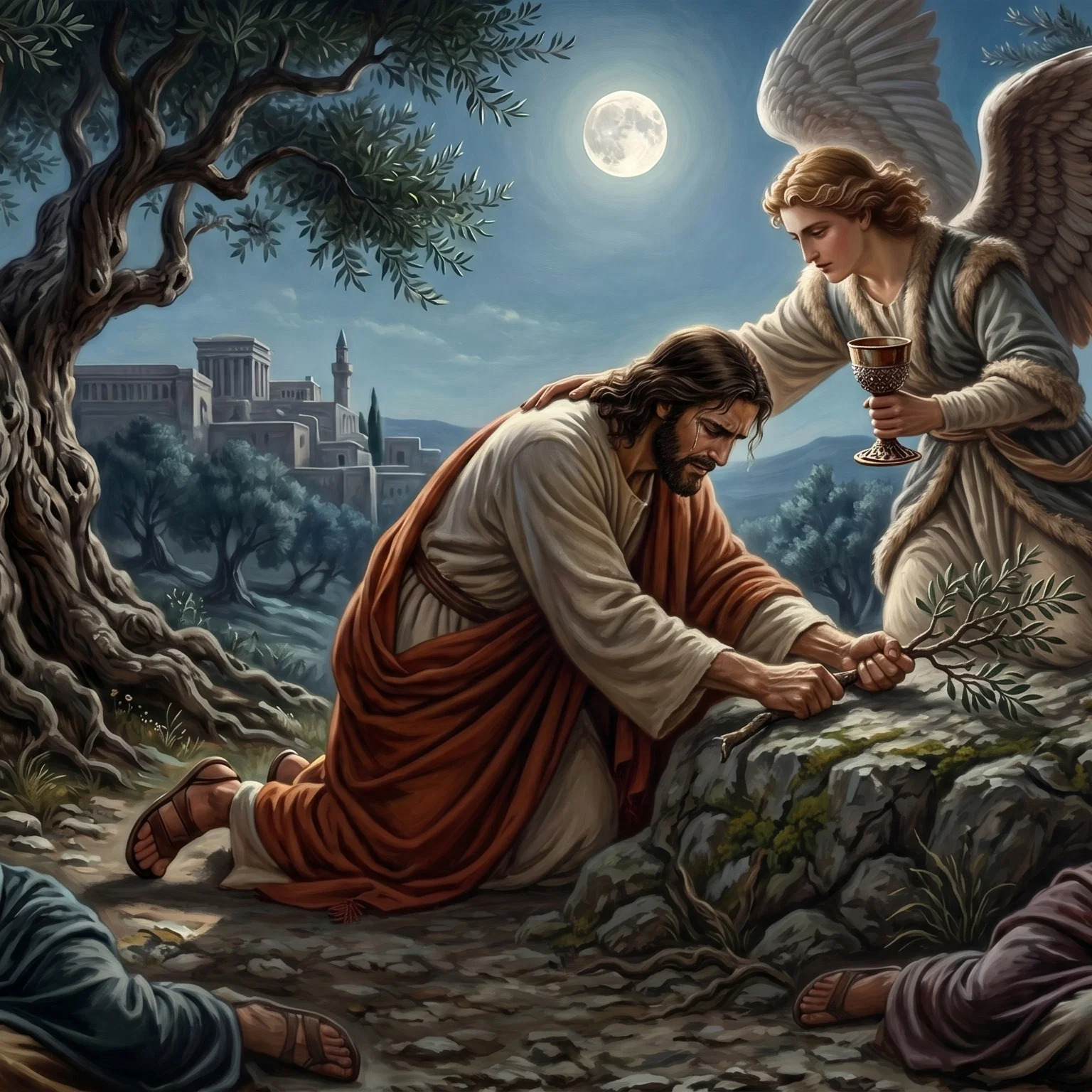 The Silent Surrender in Gethsemane