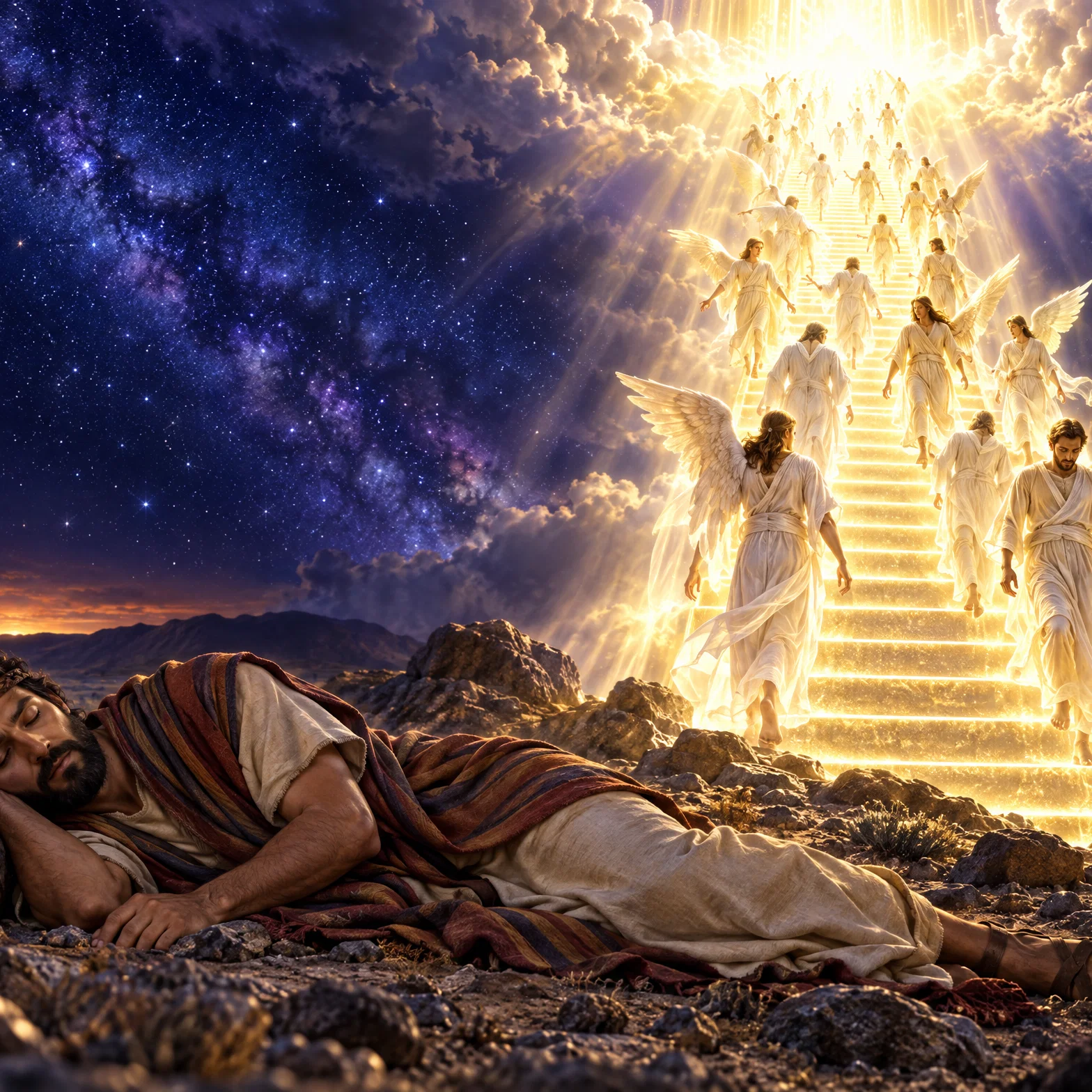 Jacob’s Dream of the Celestial Staircase
