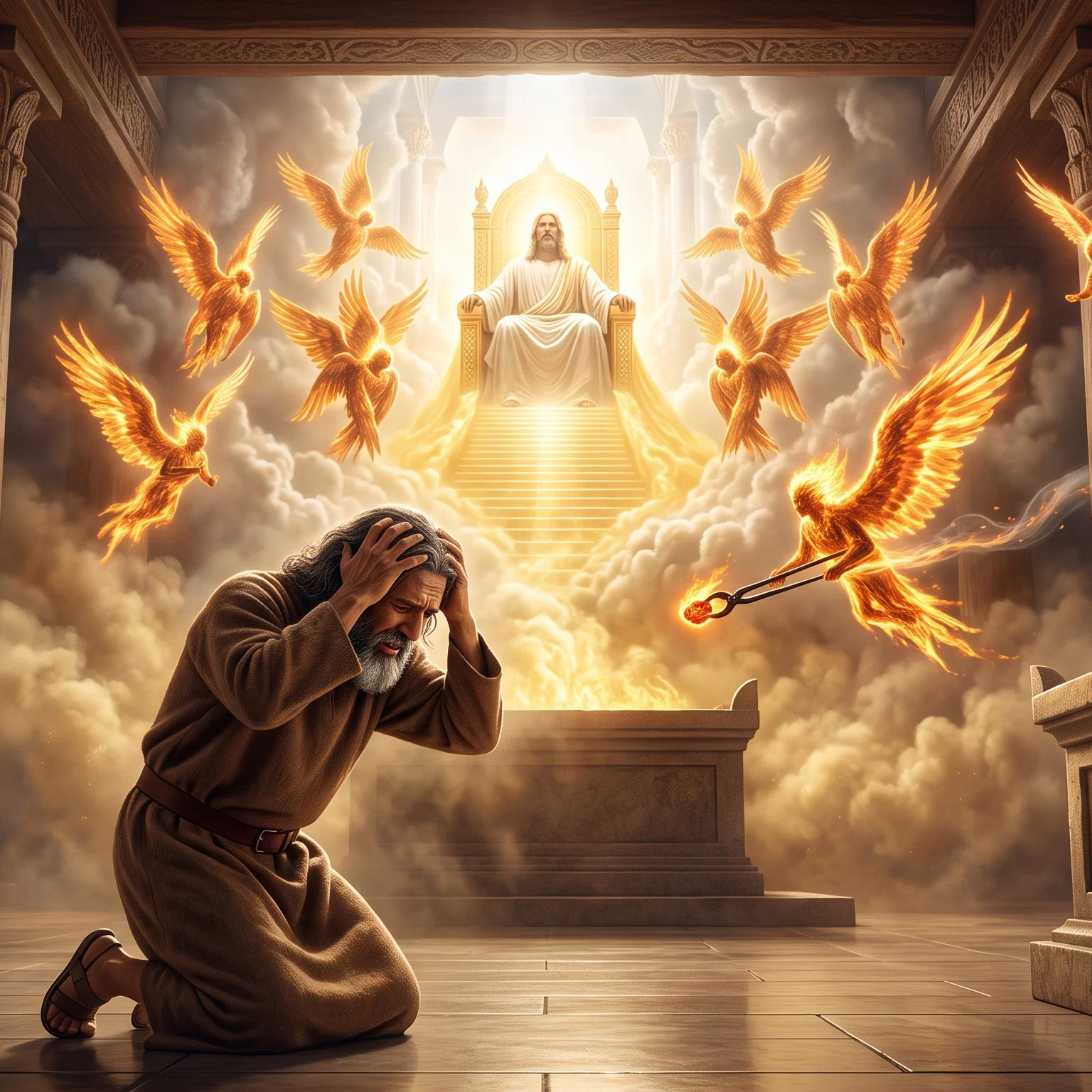 The Prophet Before the Heavenly Throne