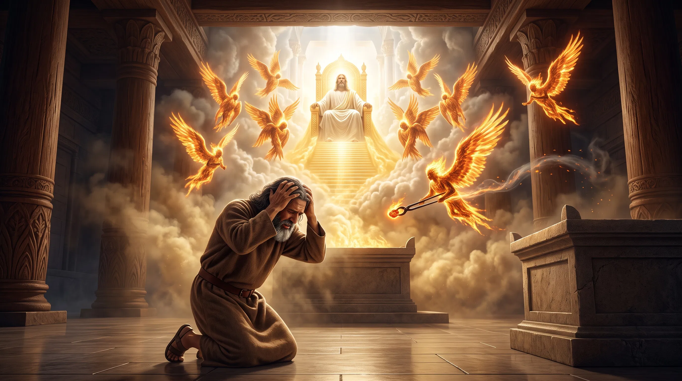 The Prophet Before the Heavenly Throne