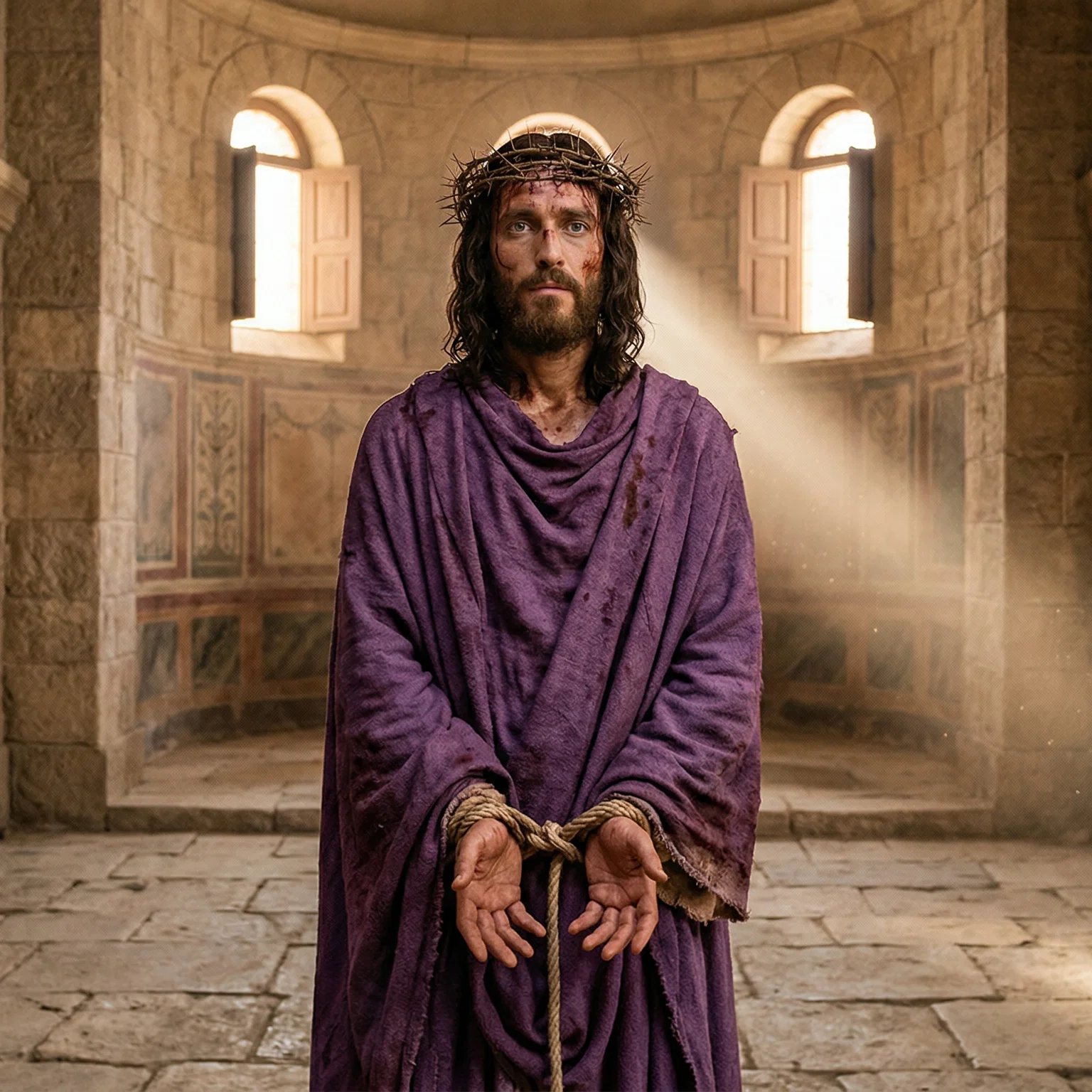The Peaceful Suffering of Christ in Pilate's Hall