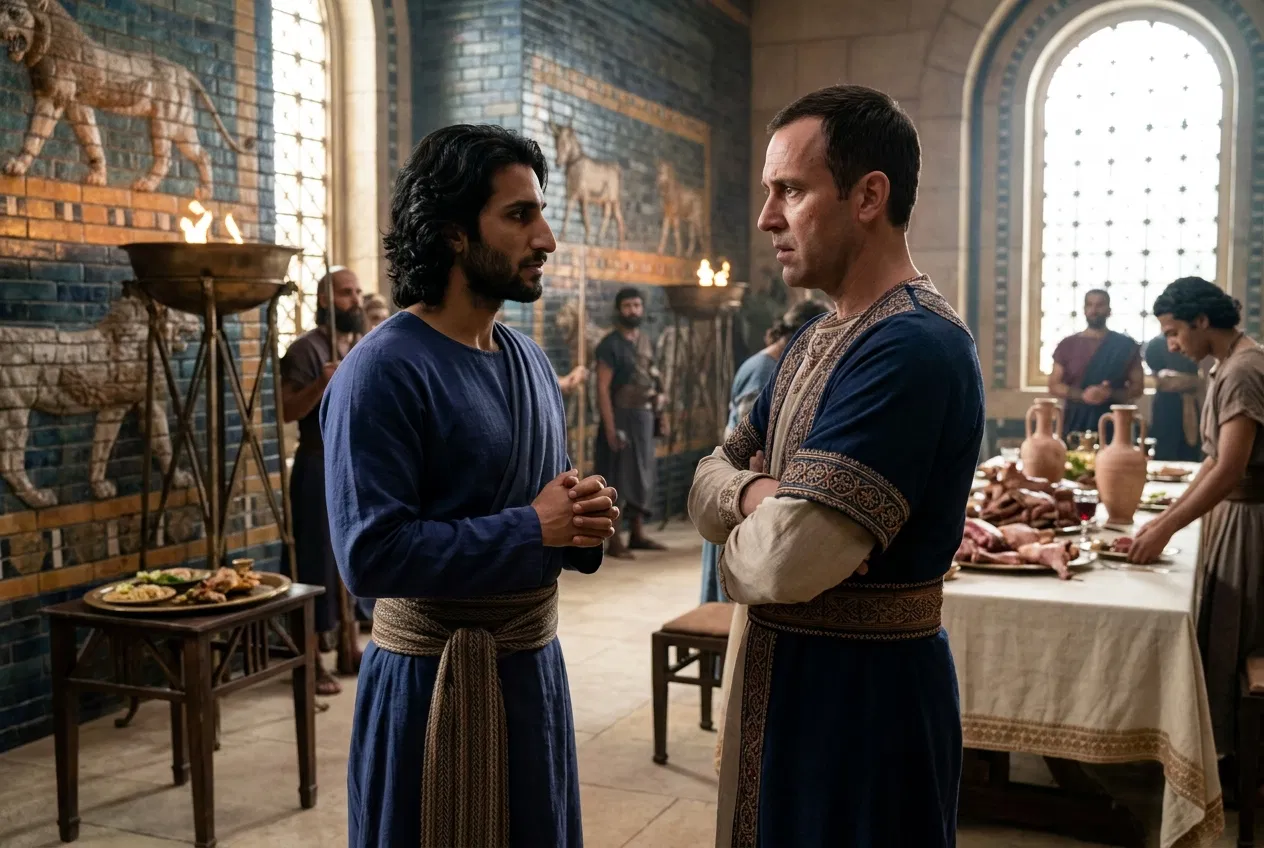Daniel Asks the Prince of the Eunuchs for Simple Food