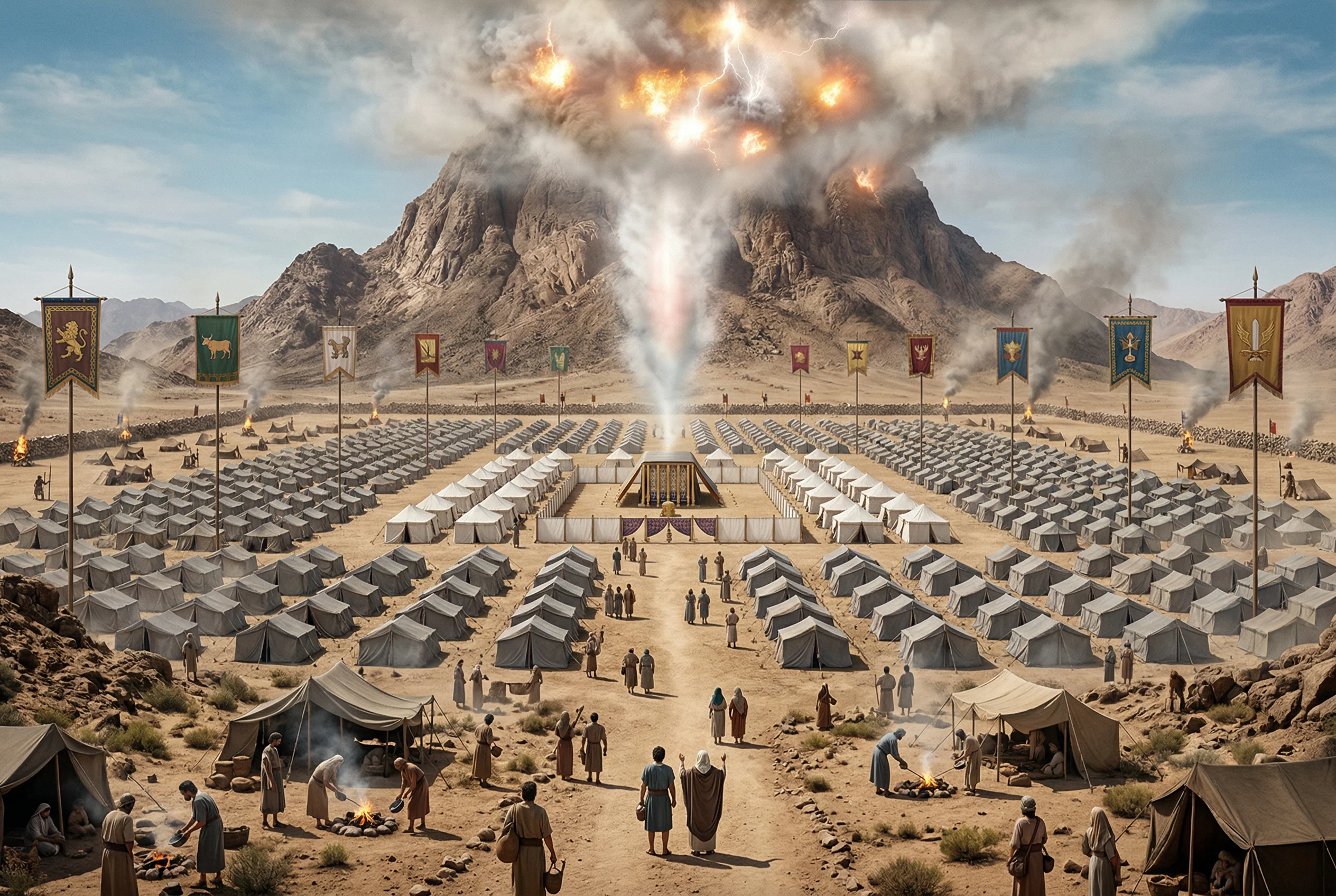Divine Encounter at Mount Sinai