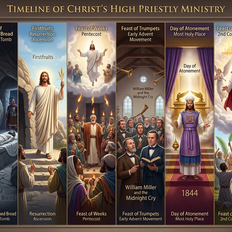 Our Great High Priest - Phases of His Ministry