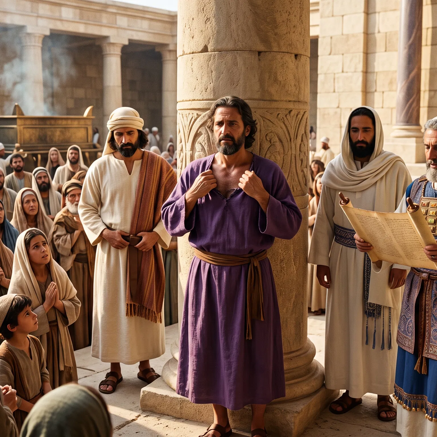 King Josiah Seeking Divine Wisdom