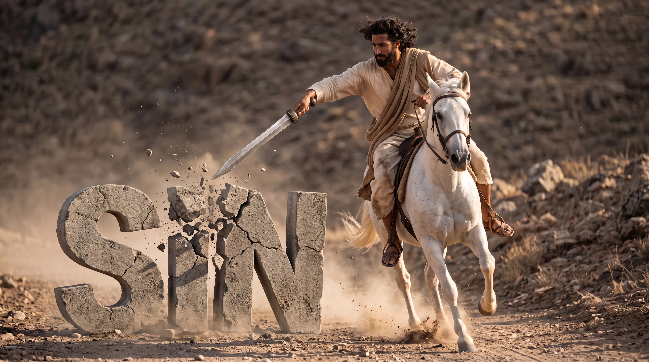 A Valiant Warrior's Holy Resolve