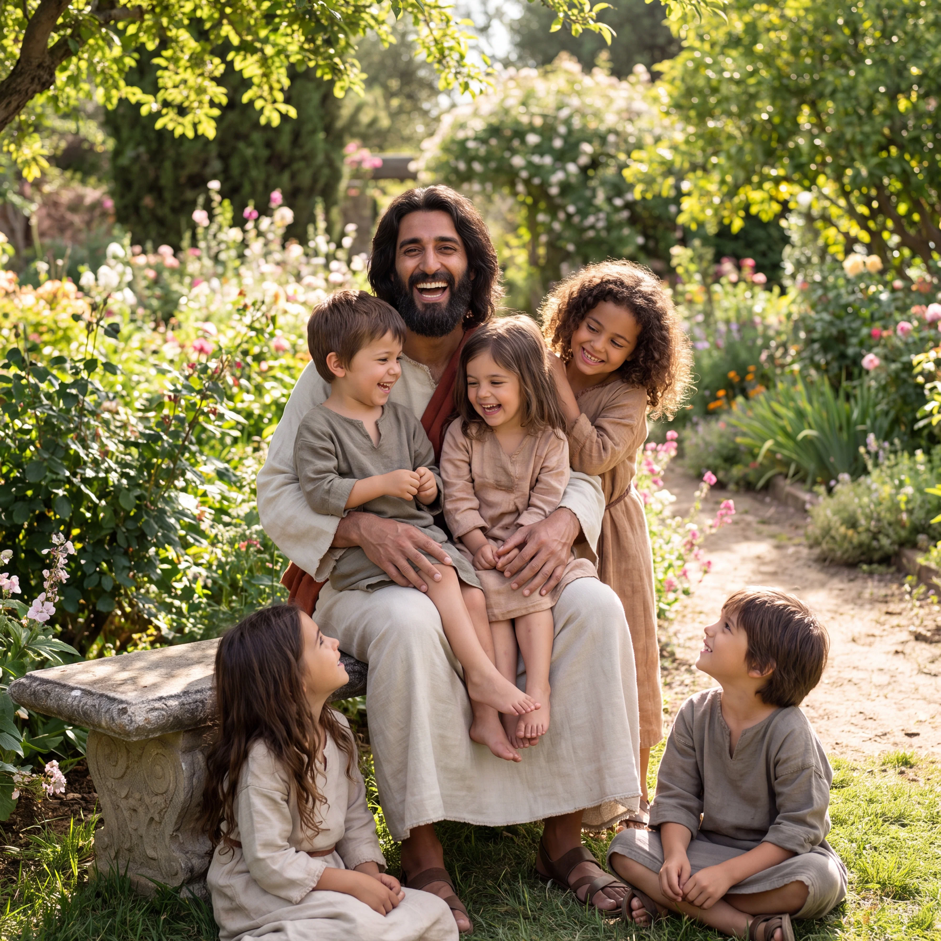 Gentle Shepherd Among the Little Ones