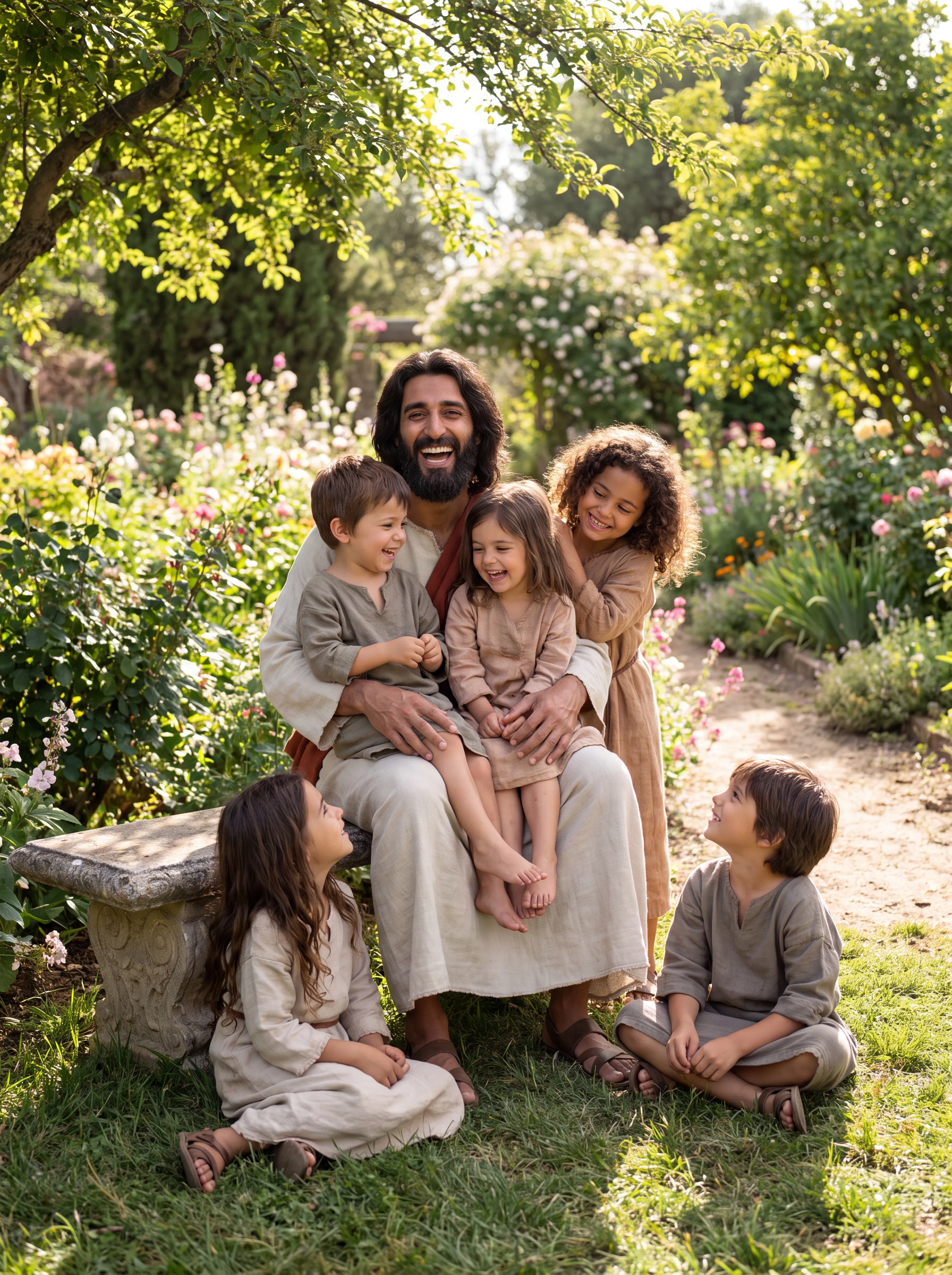 Gentle Shepherd Among the Little Ones