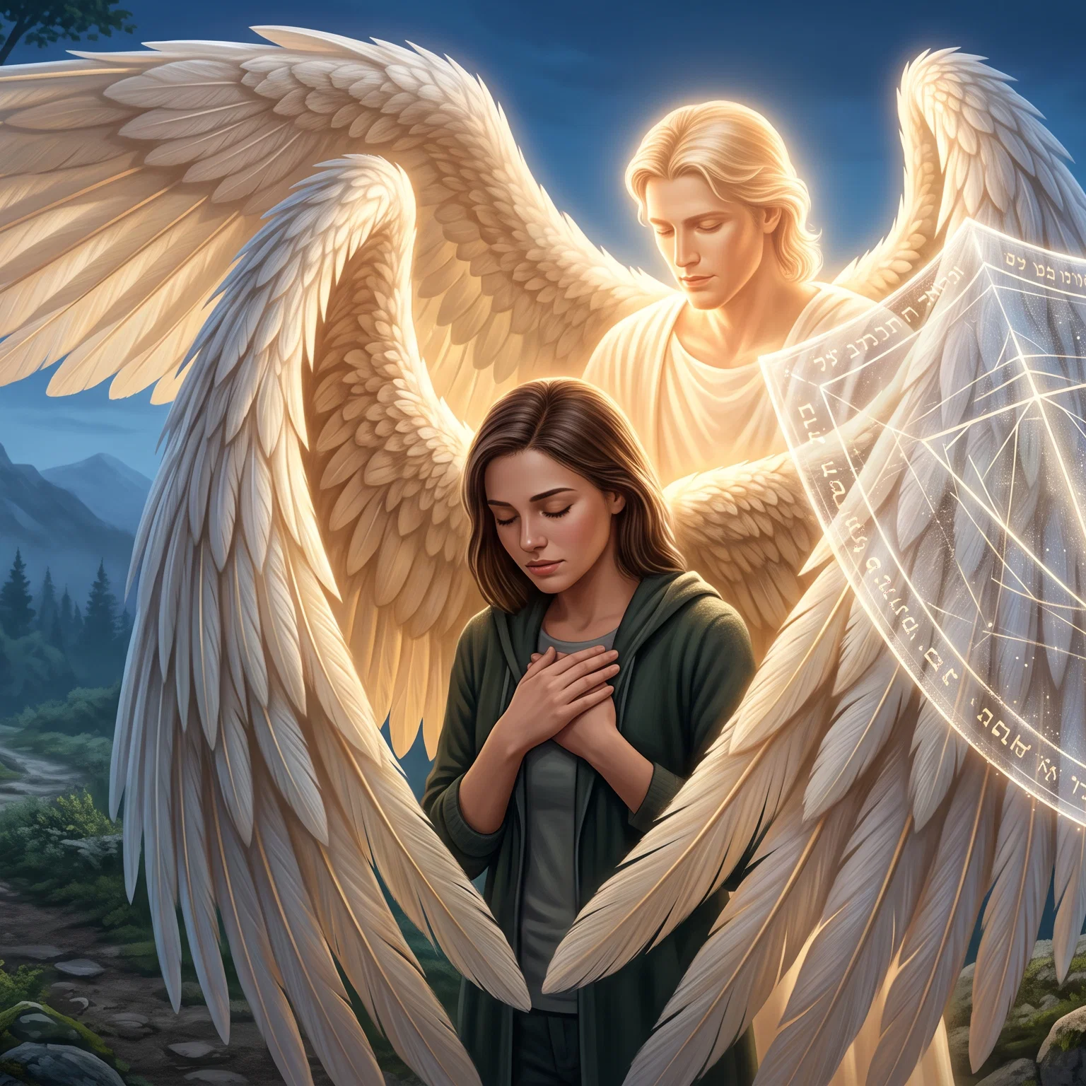 Sheltered Beneath The Mighty Wings