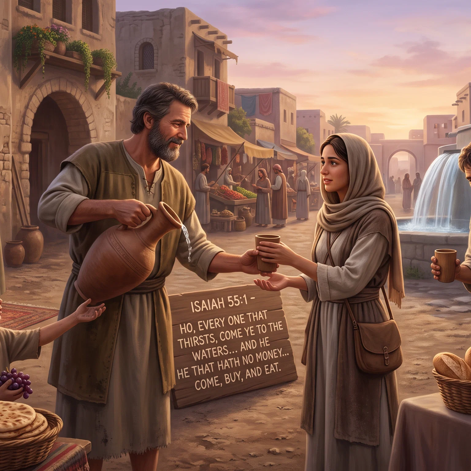 Living Waters Offered Without Price