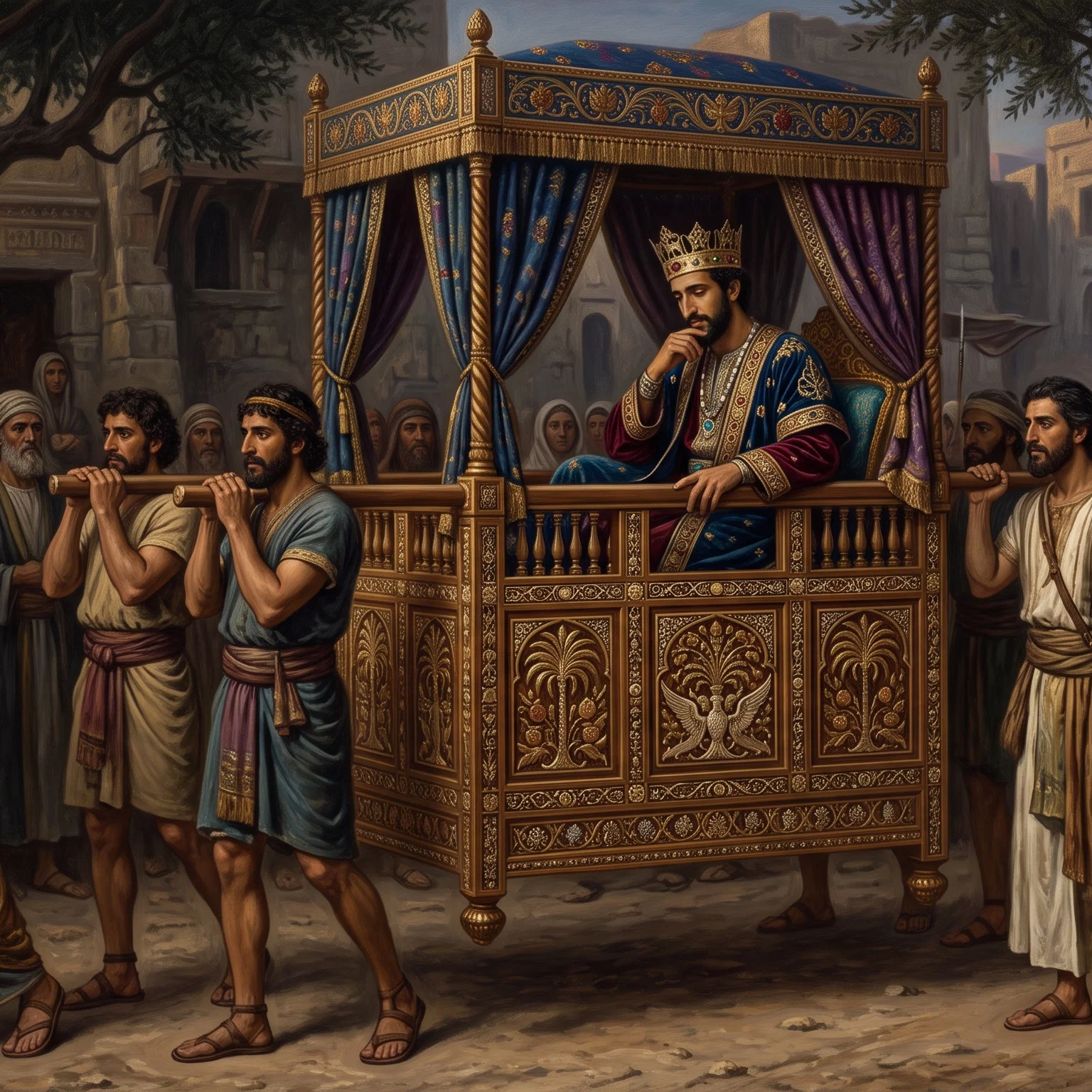 King Solomon’s Royal Cedar Chariot