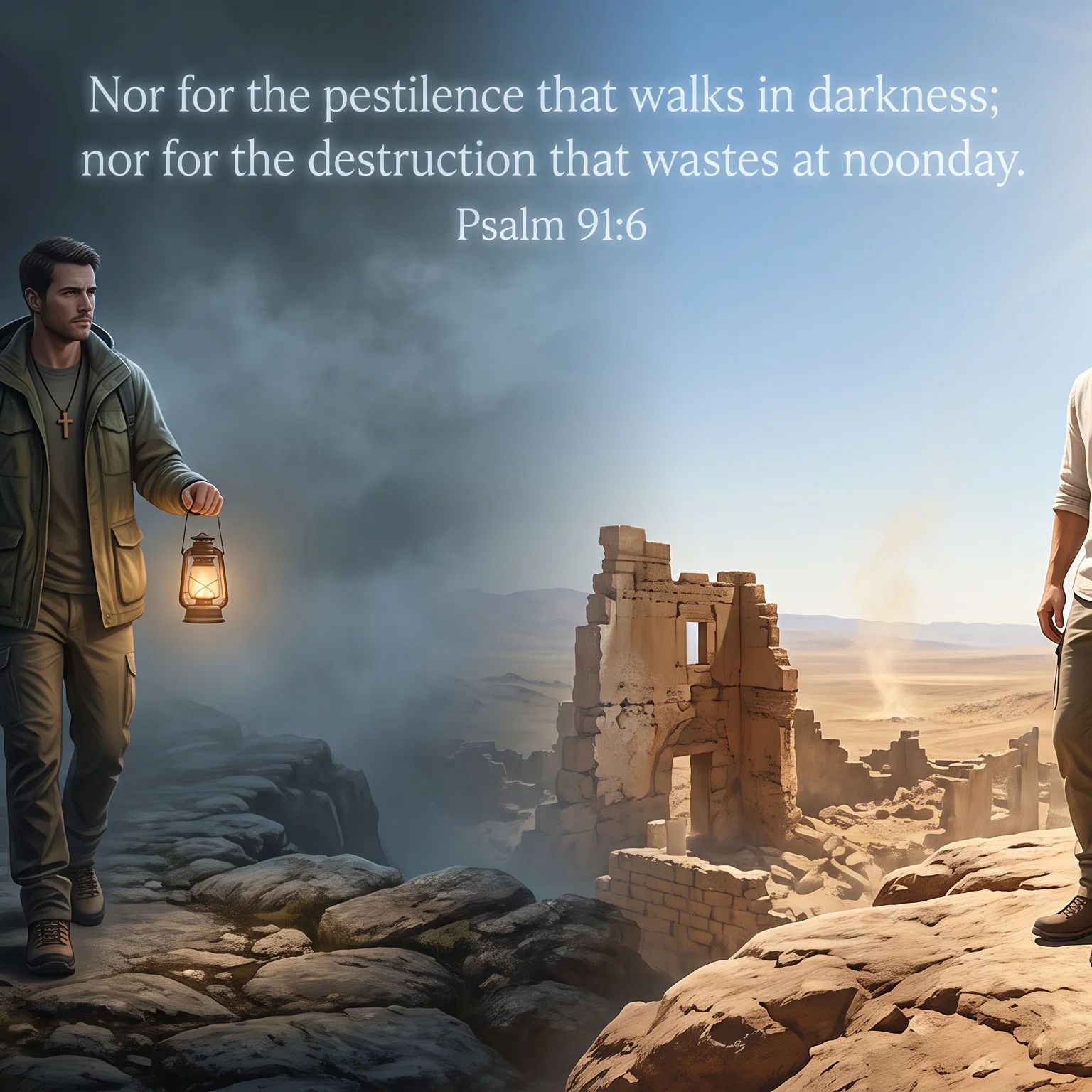 Divine Protection Amidst the Shadows