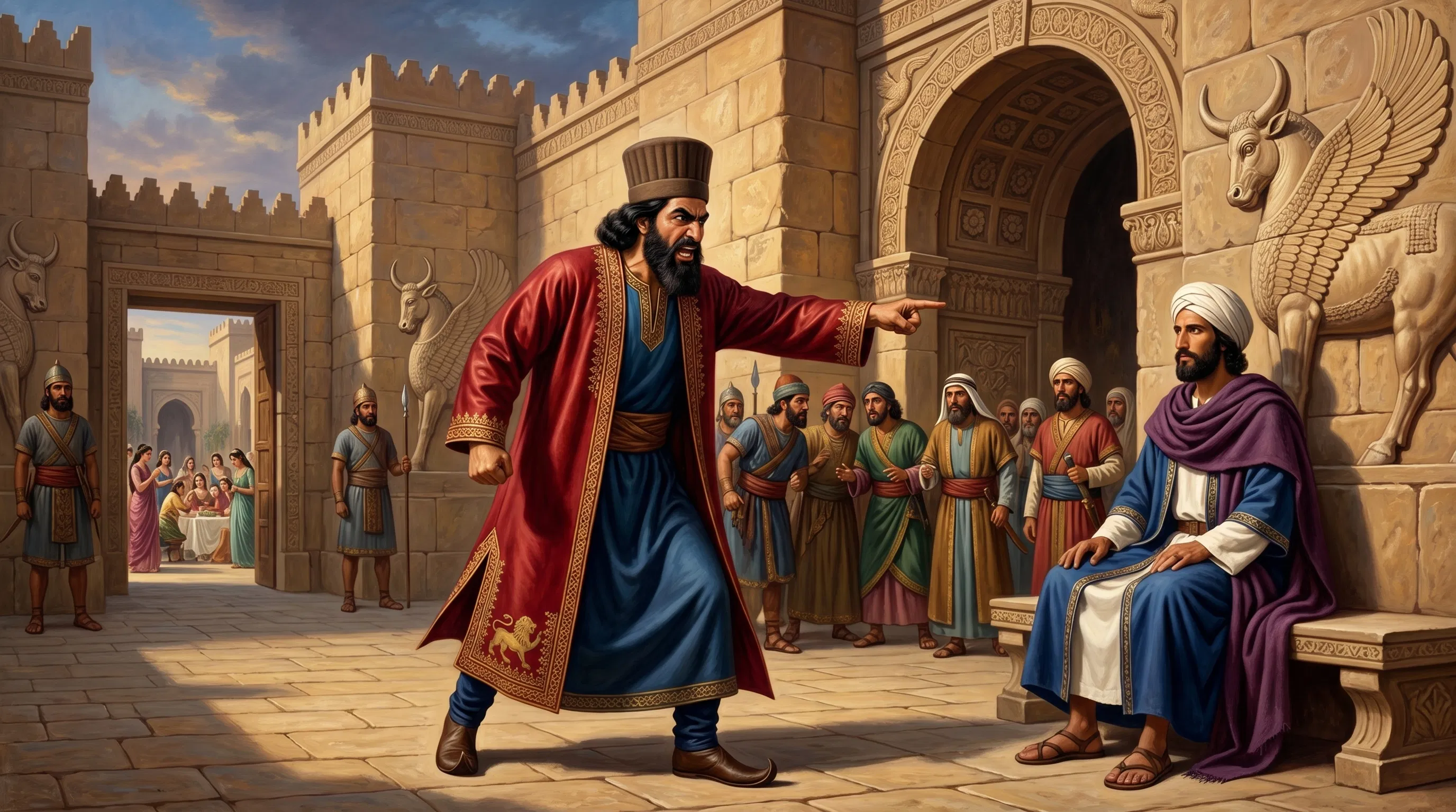 Haman's Pride Meets Mordecai's Defiance