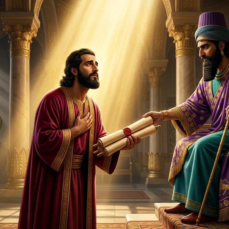 Artaxerxes Gives Nehemiah Sealed Letters