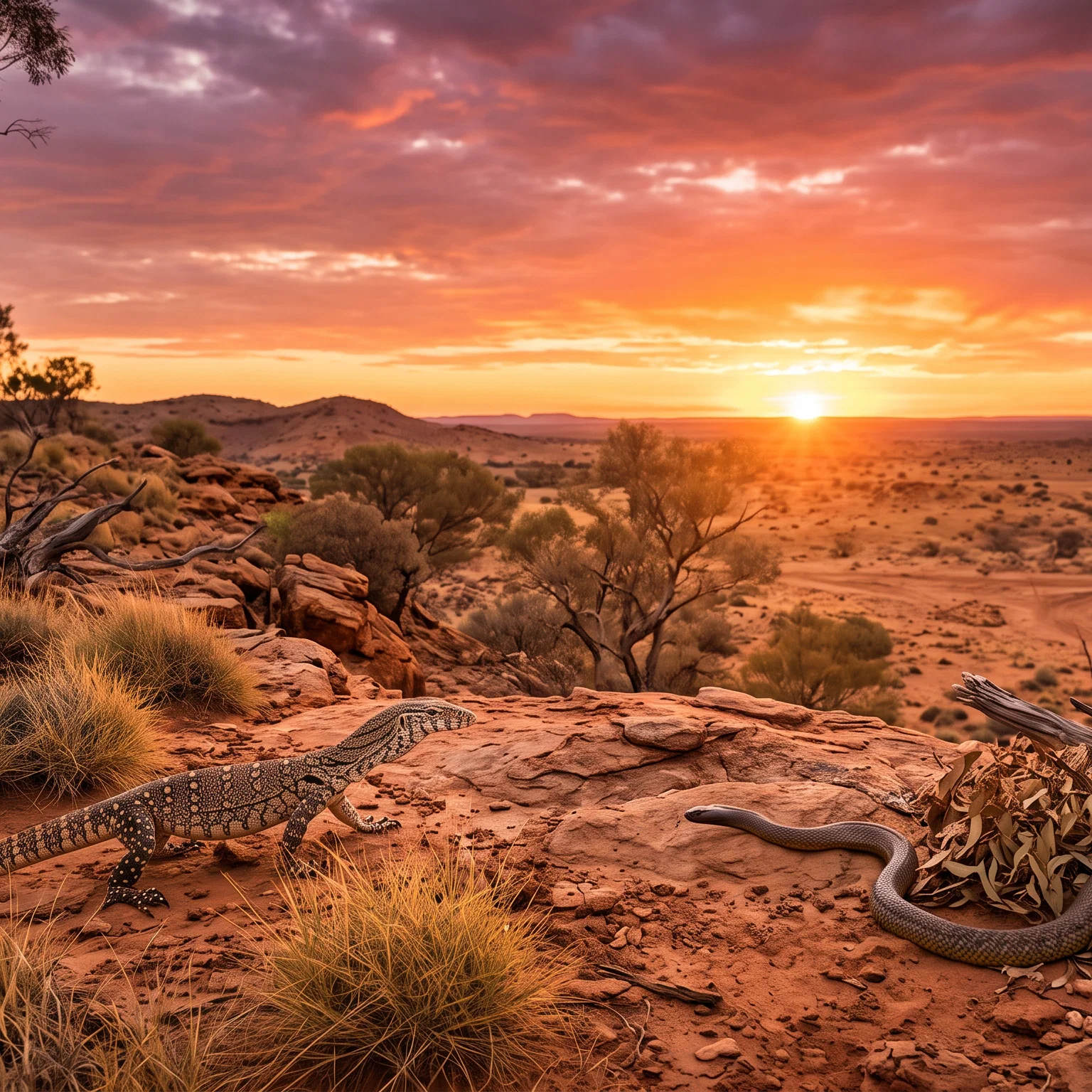 Sunsets Over The Ancient Wilderness