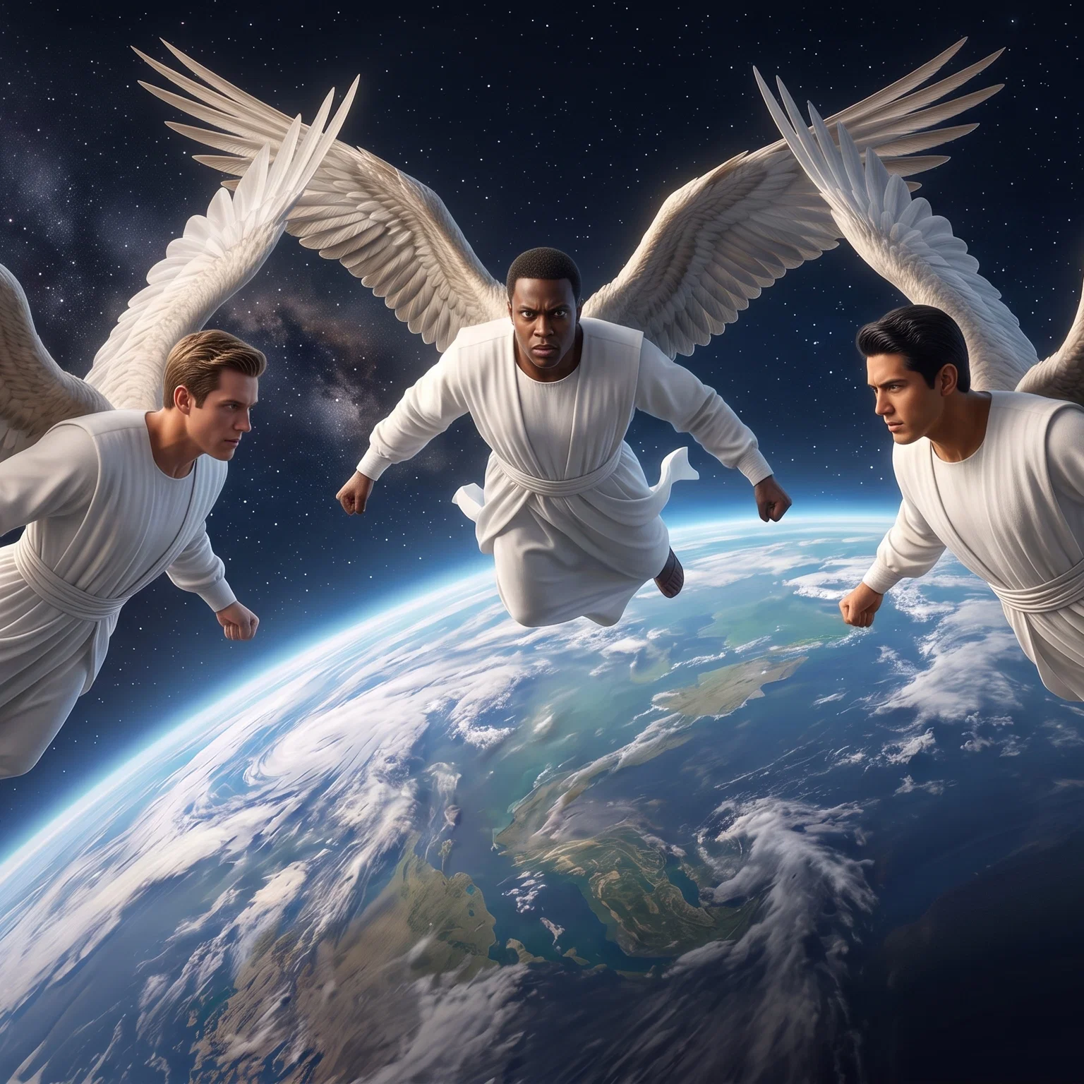 Celestial Guardians Over The World