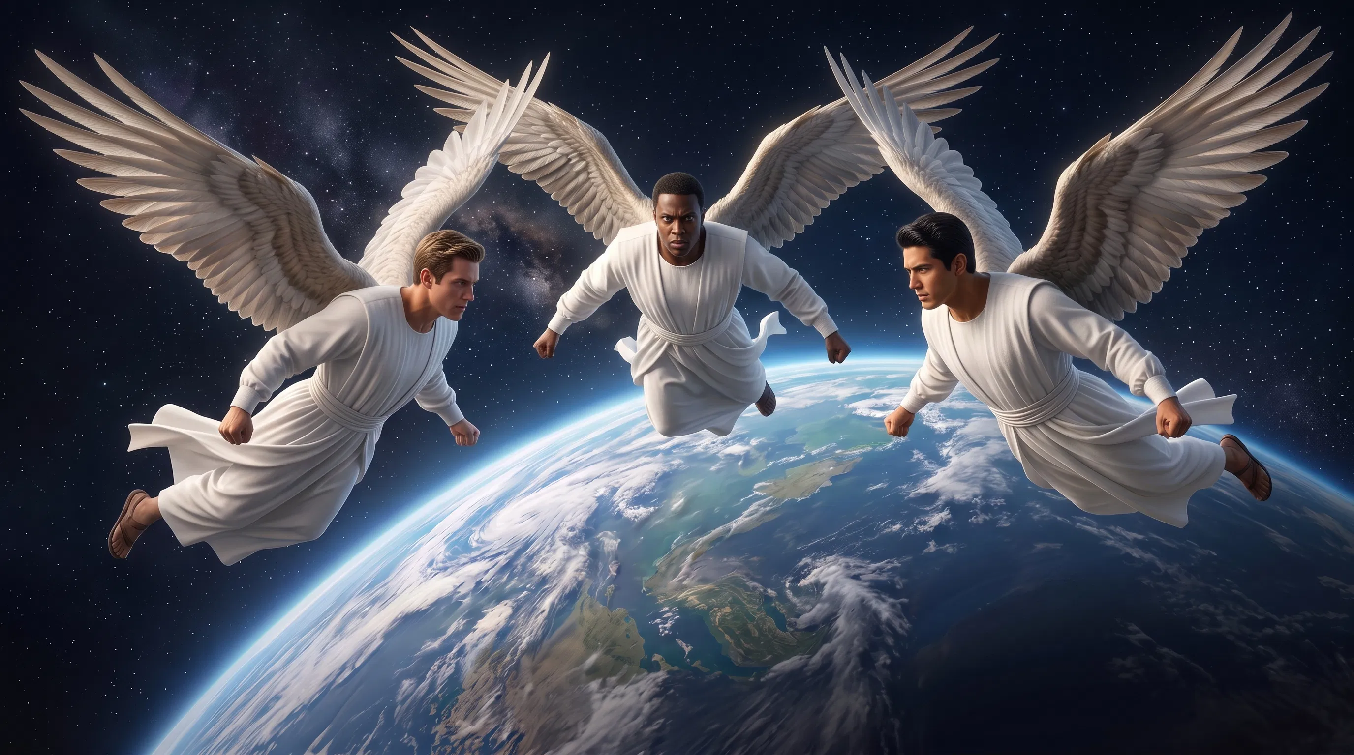 Celestial Guardians Over The World
