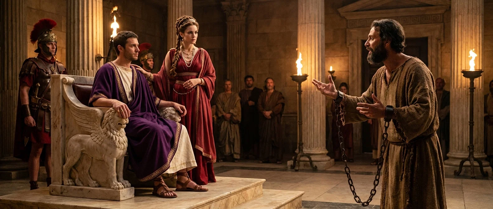 The Convicted King and the Prisoner