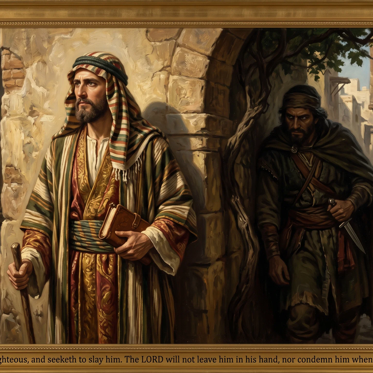 The Righteous Standing Against The Wicked