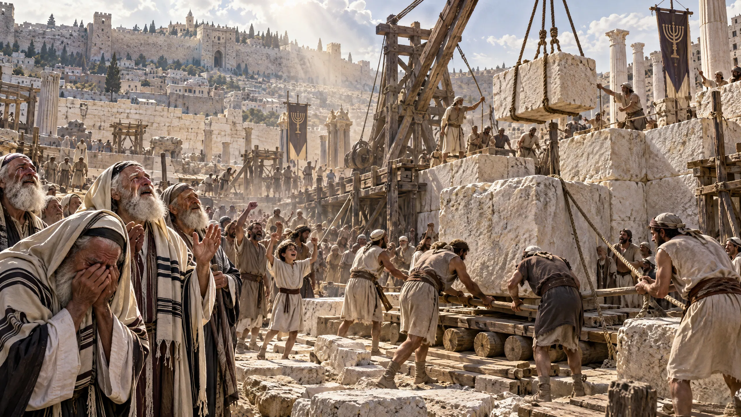 Rising Foundations of the Holy Temple