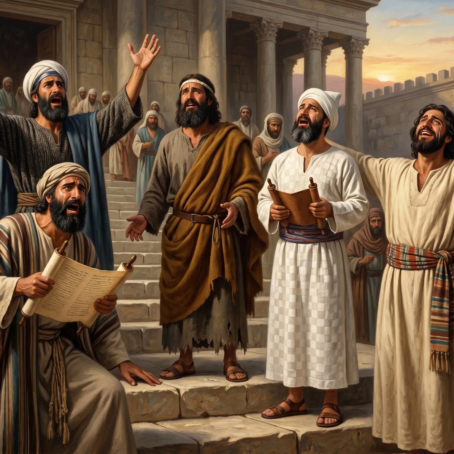 Levites Proclaim the Greatness of God