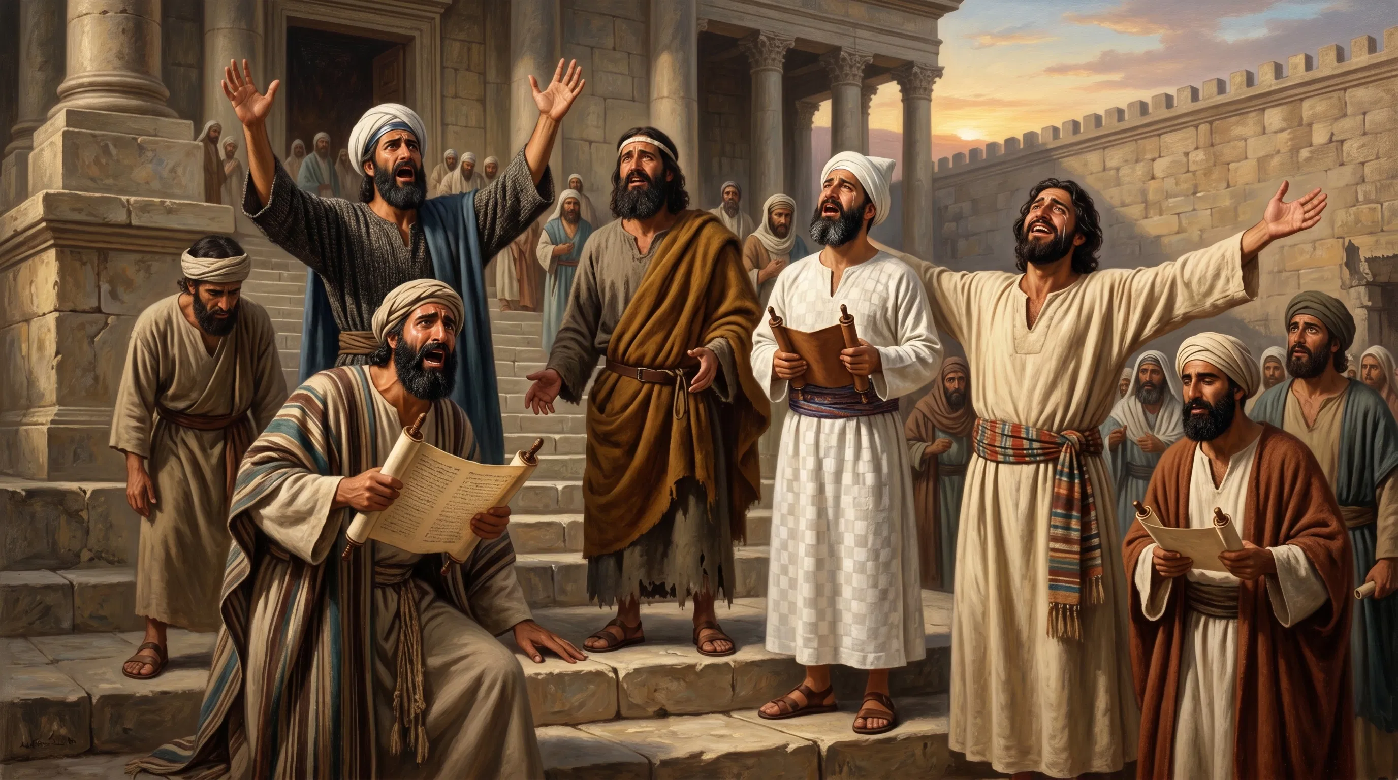 Levites Proclaim the Greatness of God