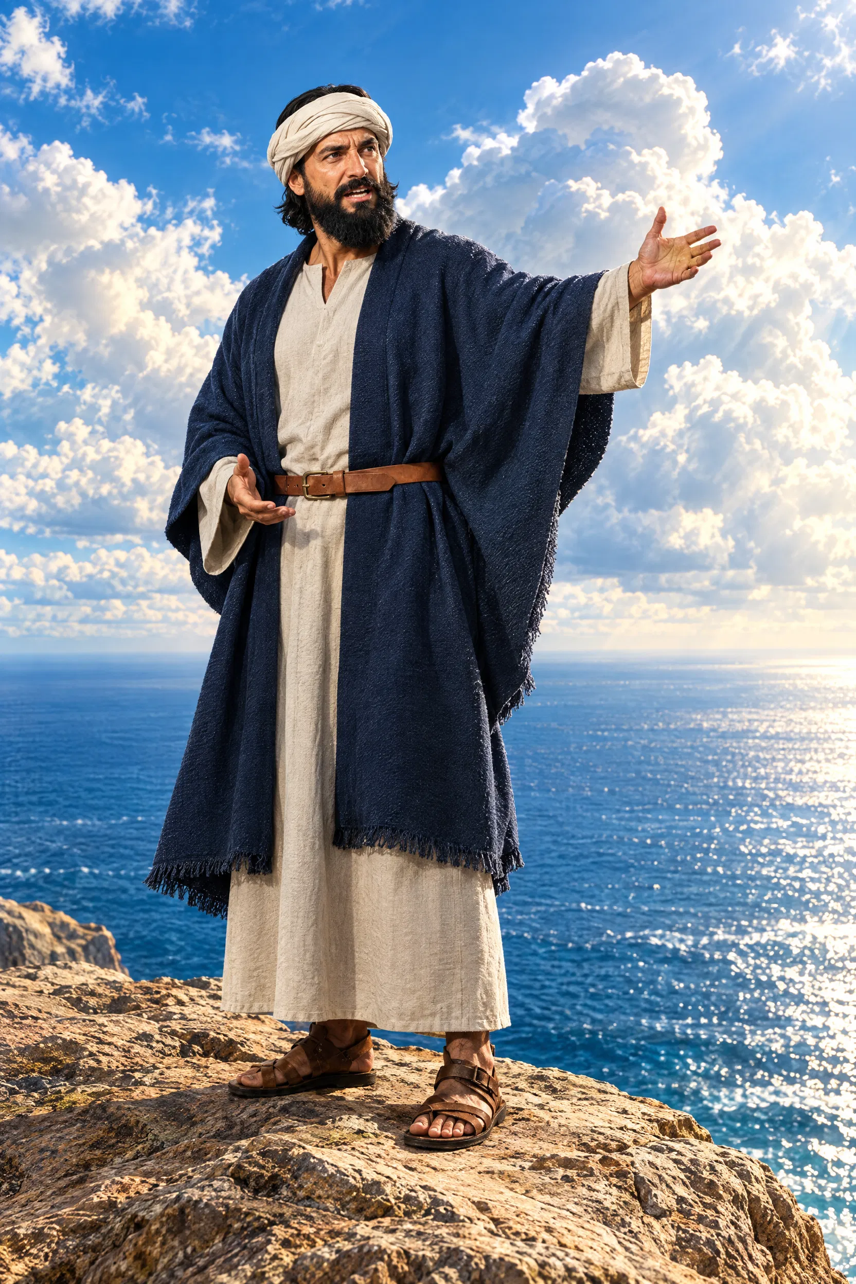 Zophar Speaks Above the Sea