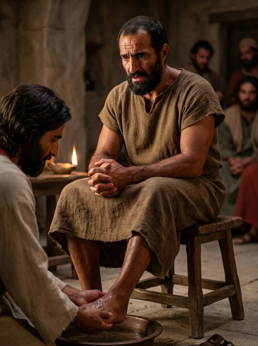 Jesus Washes Peter's Feet