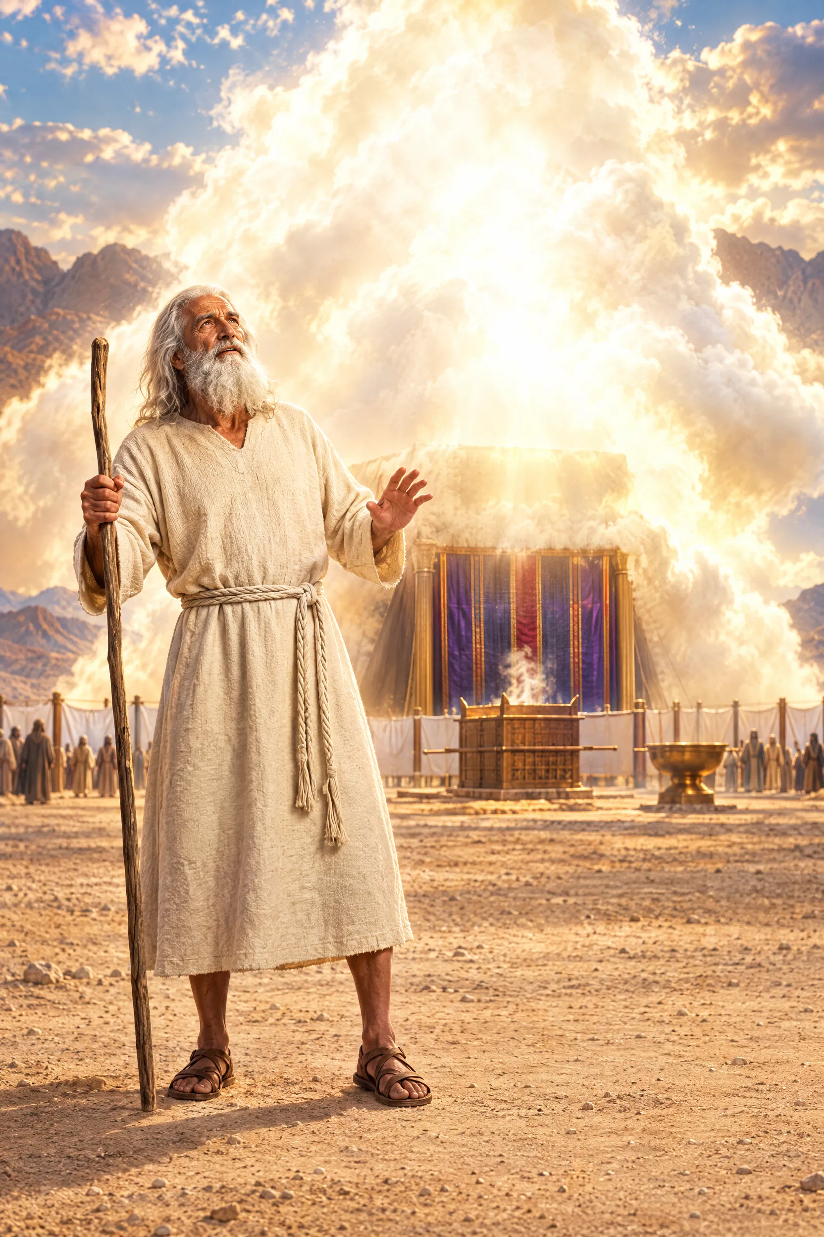 The Glory of the LORD Fills the Tabernacle