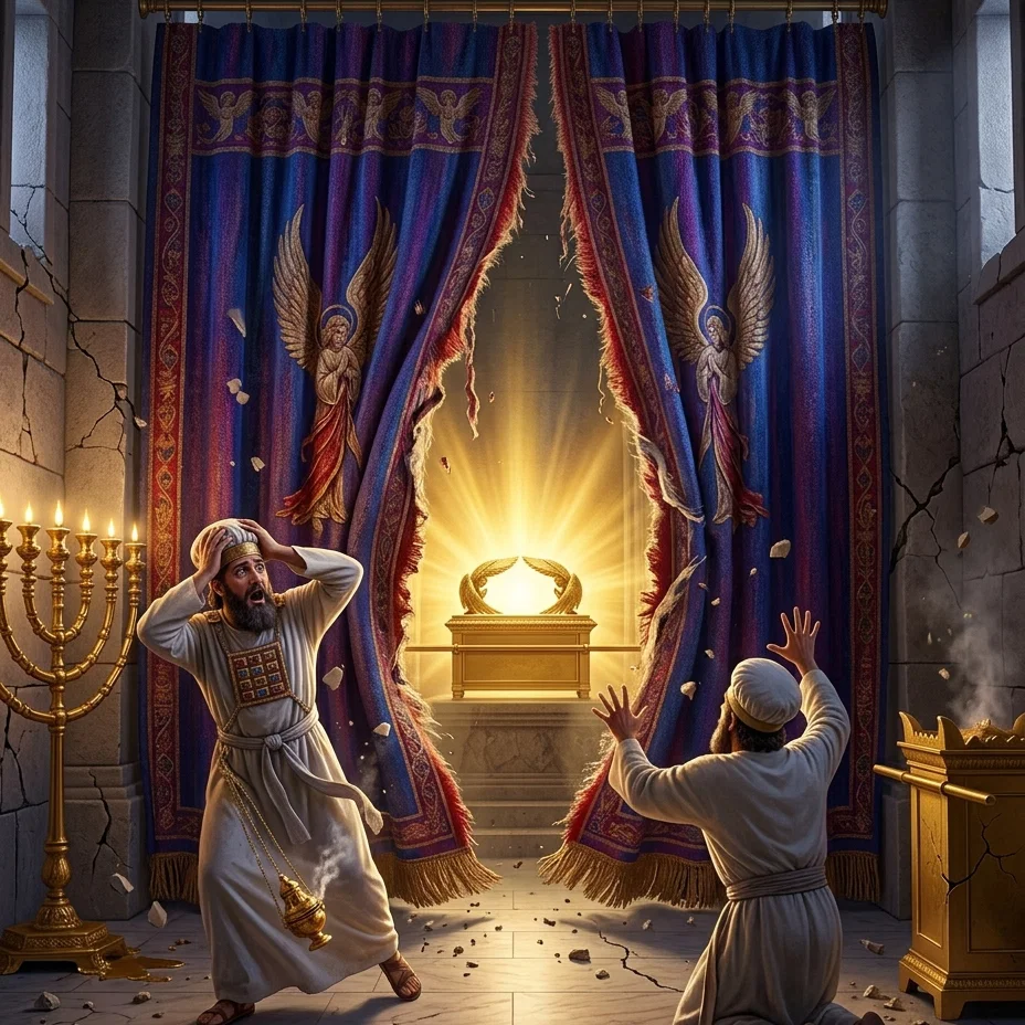 The Veil Torn Asunder