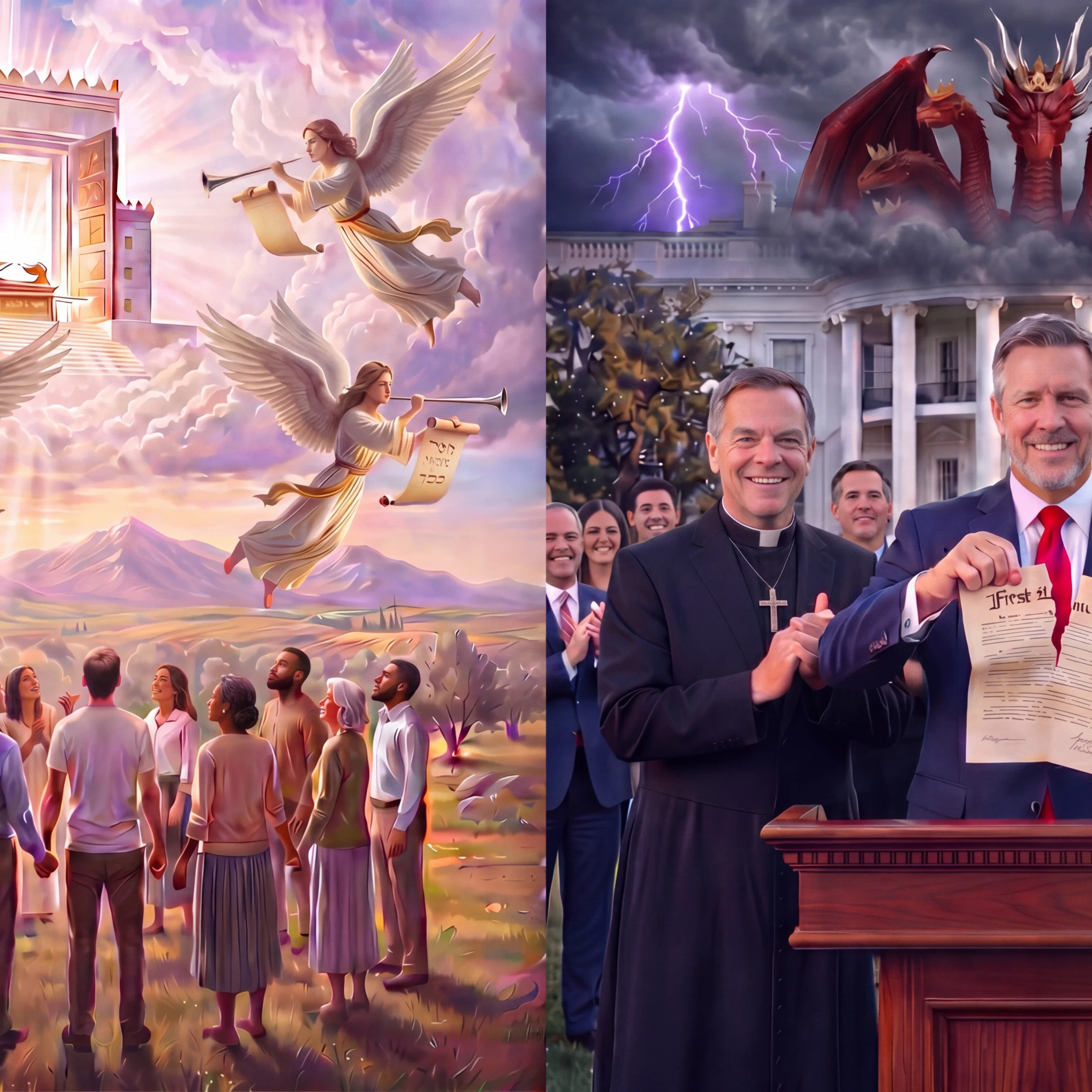 The faithful few vs destroying the first amendment