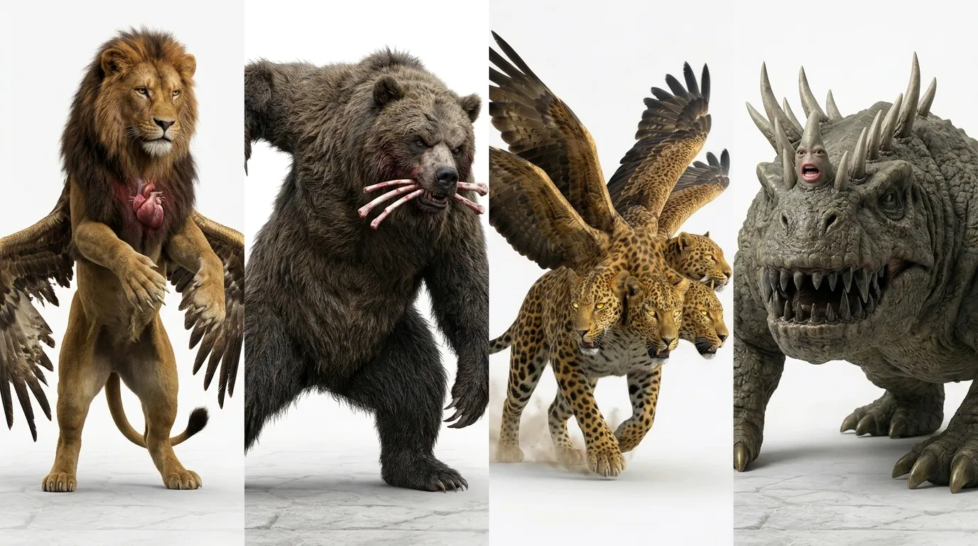 The Four Beasts of Daniel Seven