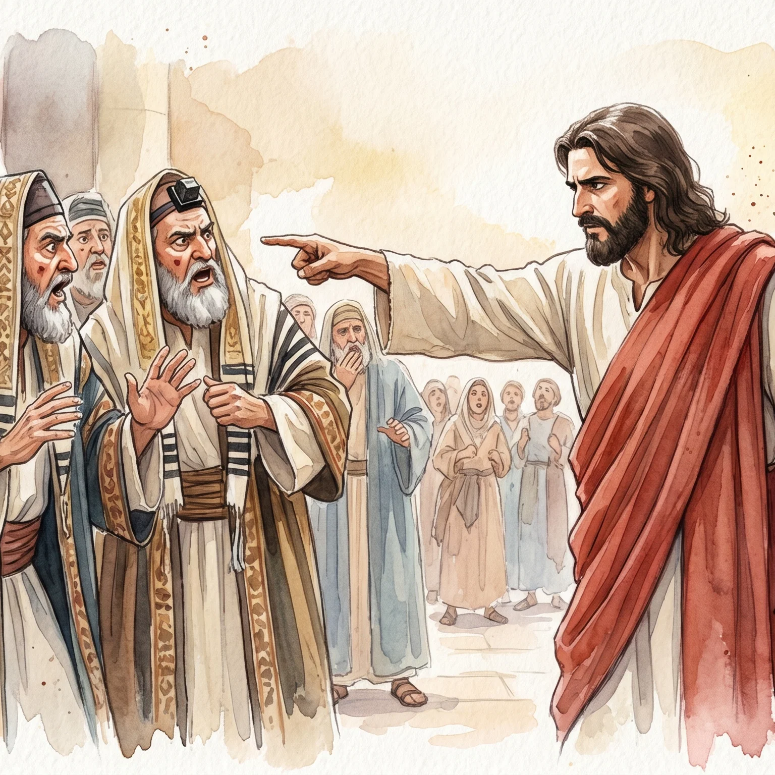 Divine Truth Before the Hypocrites