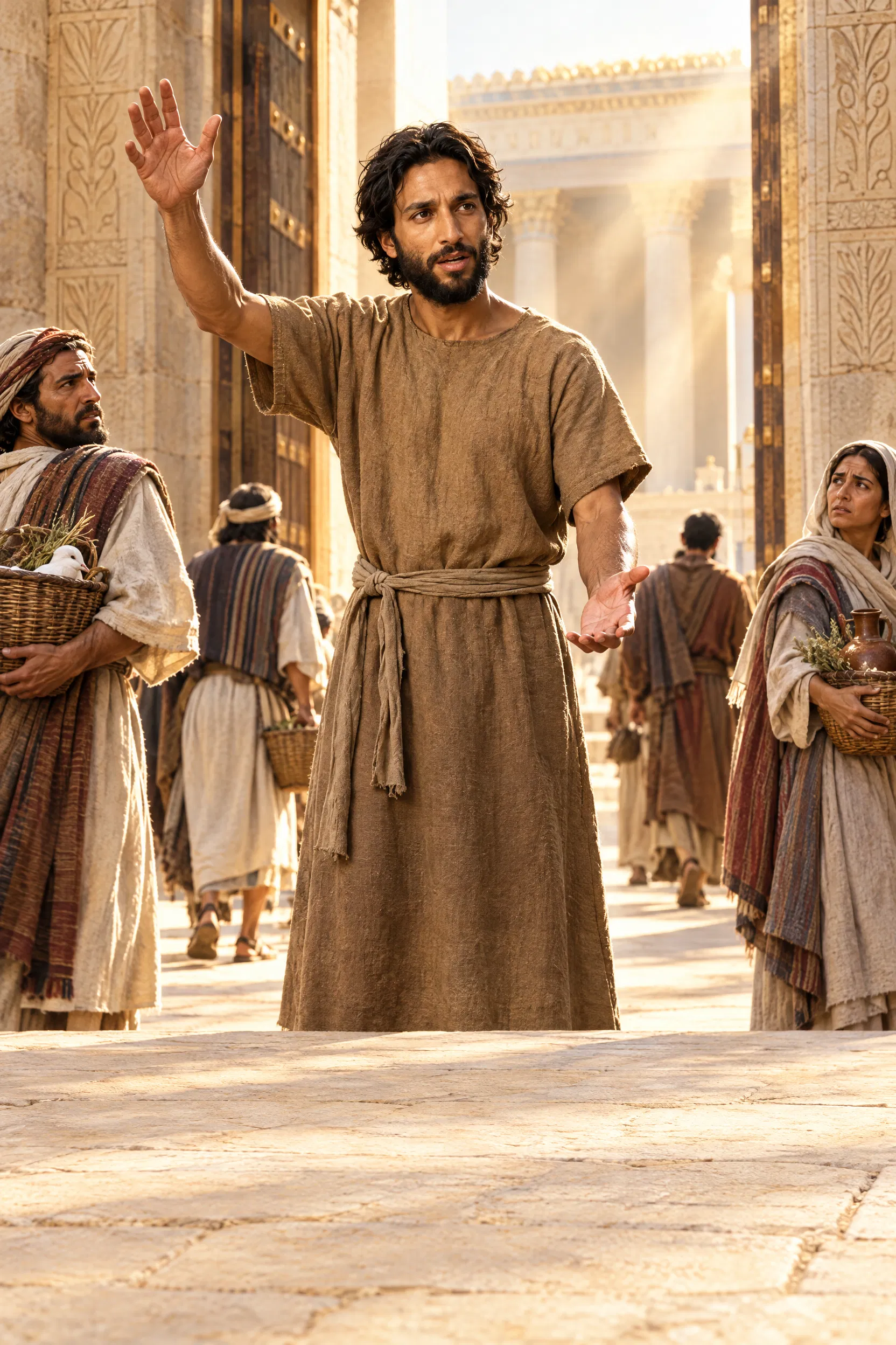 Jeremiah Preaches at the Temple Gate