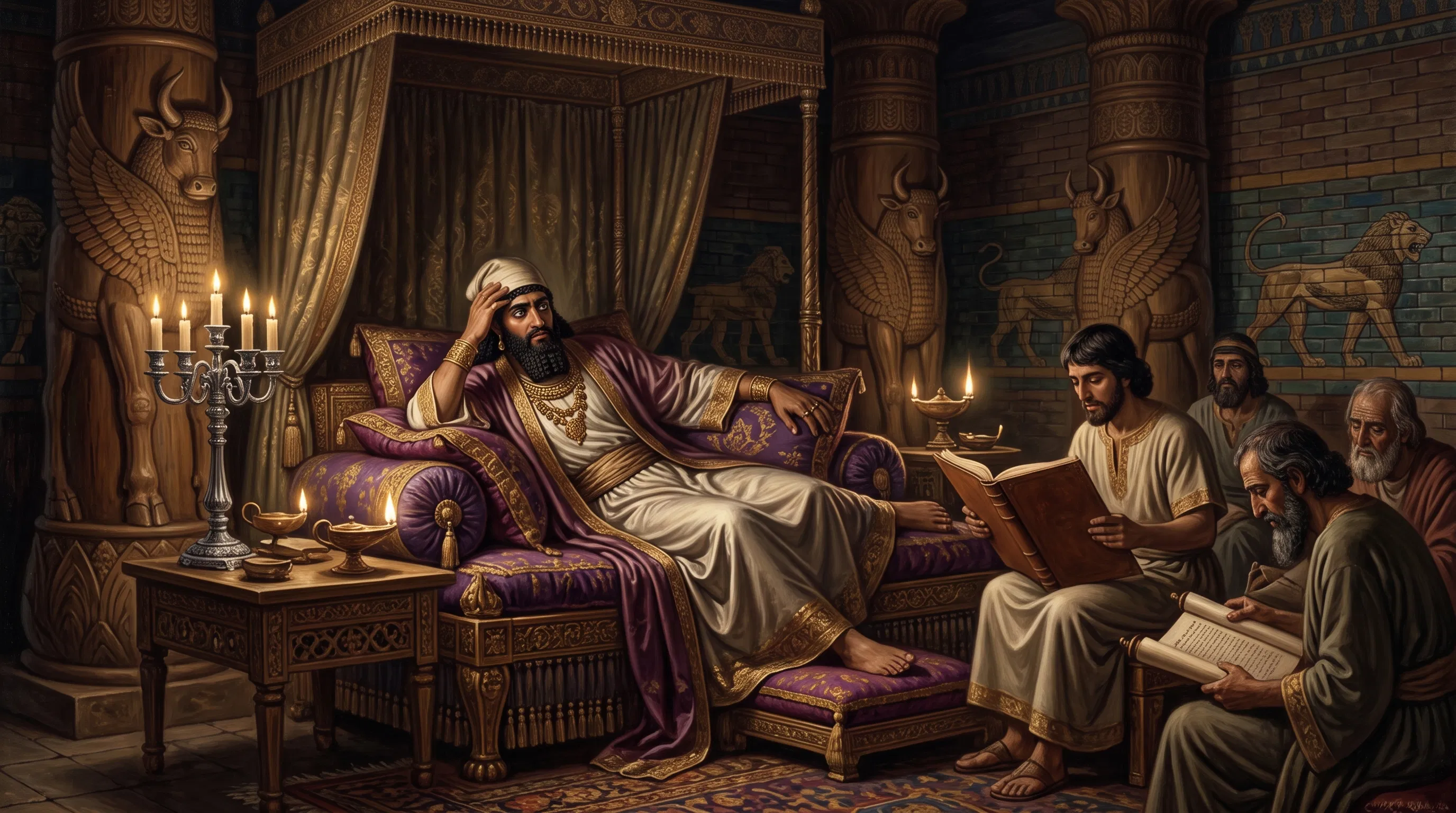 The King's Sleepless Night of Reflection