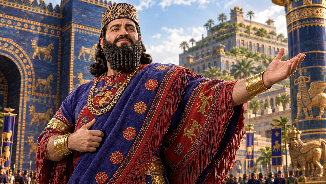 Nebuchadnezzar Boasting of Great Babylon