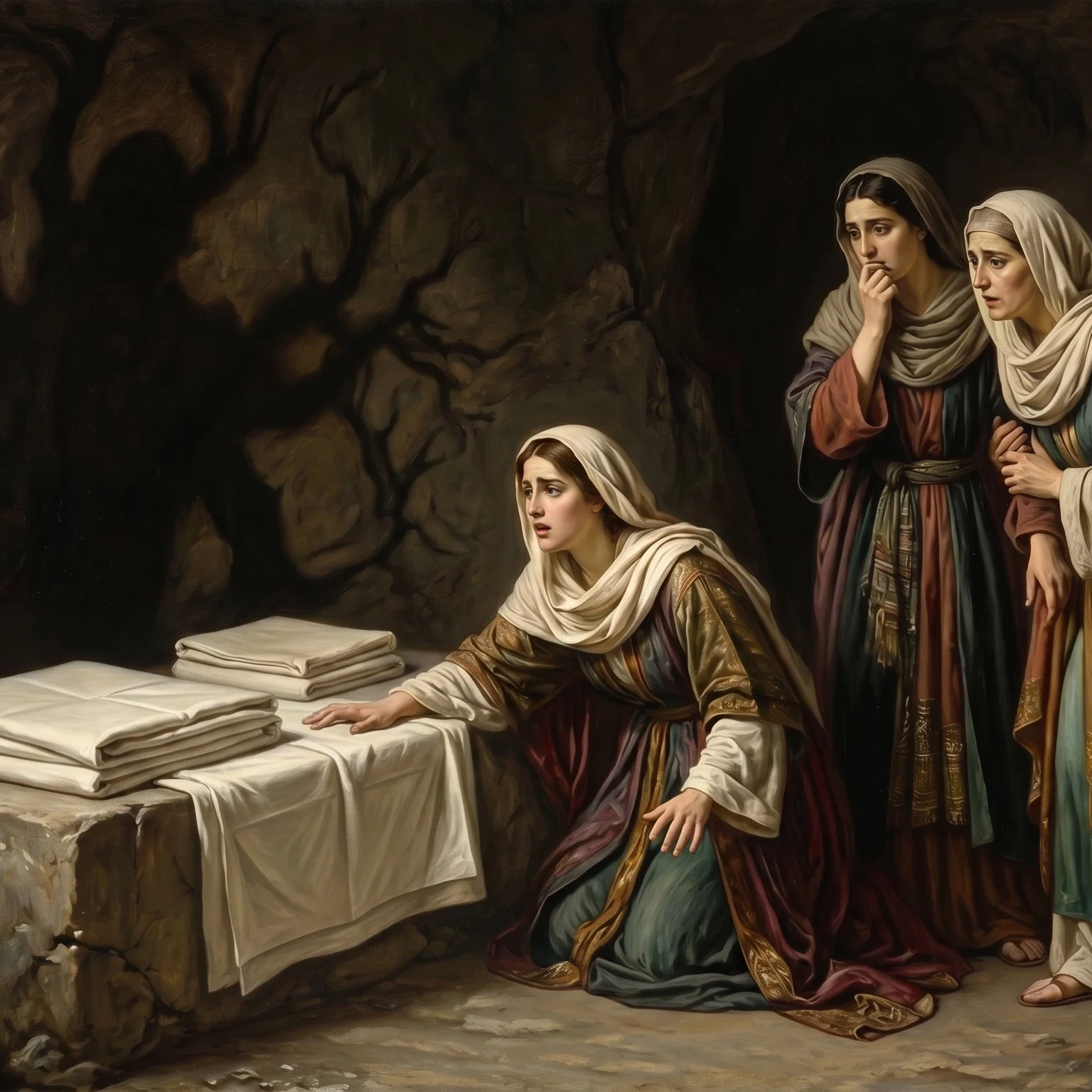 The Empty Tomb Left Tidy