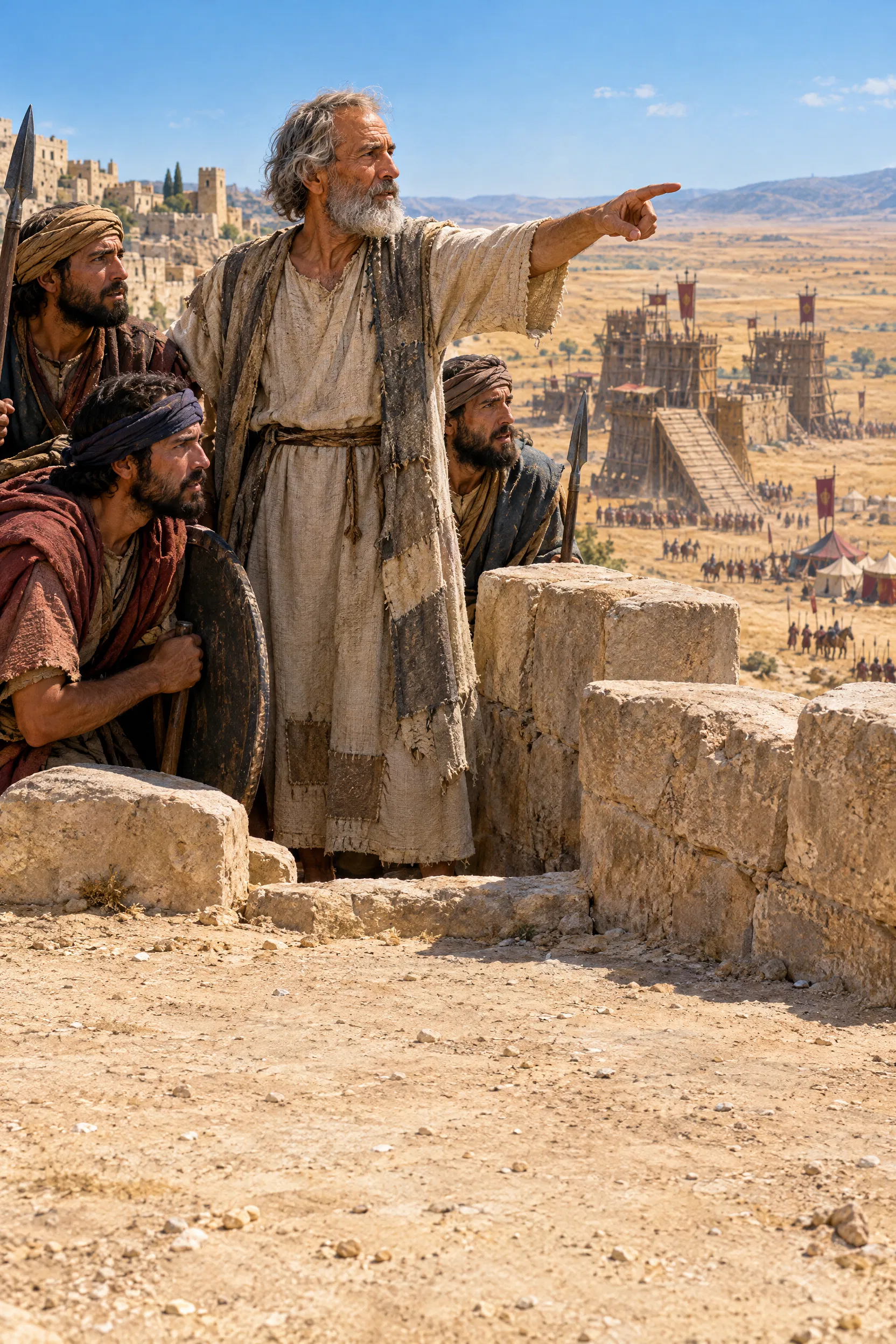 Poor Wise Man Counsels the Besieged City