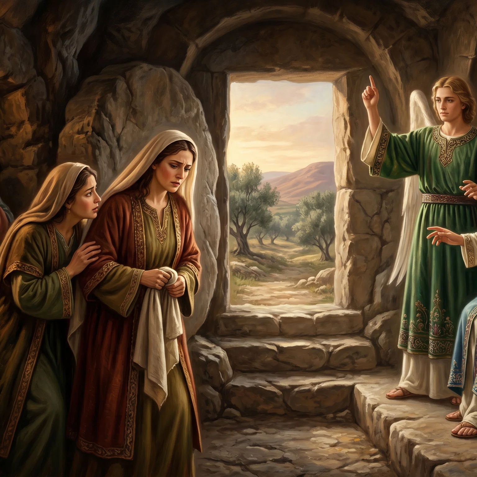 The Empty Tomb at Dawn