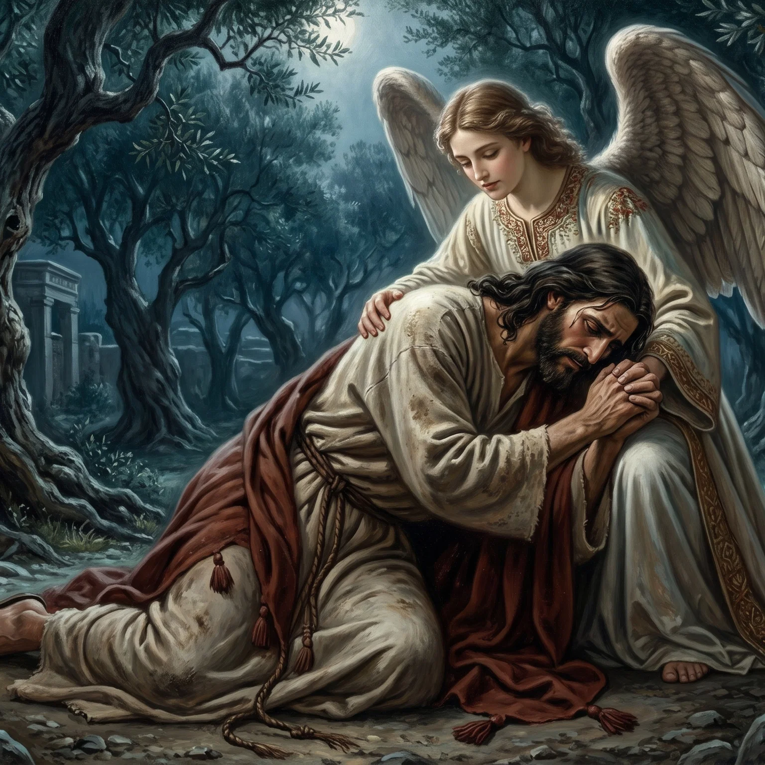 Divine Comfort in Gethsemane