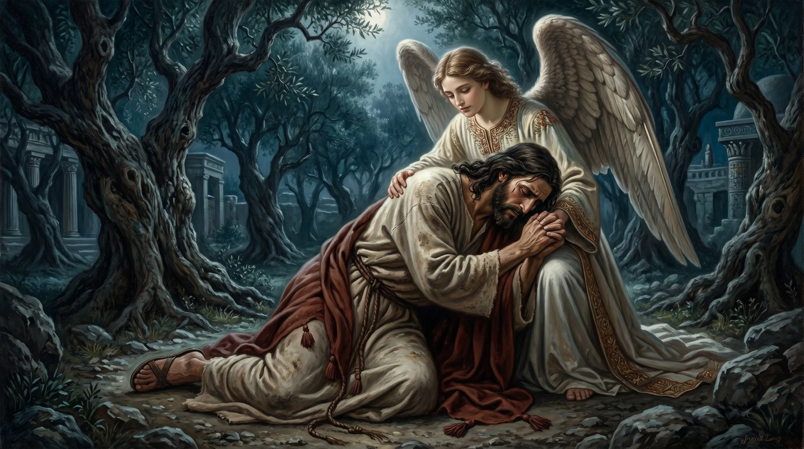 Divine Comfort in Gethsemane