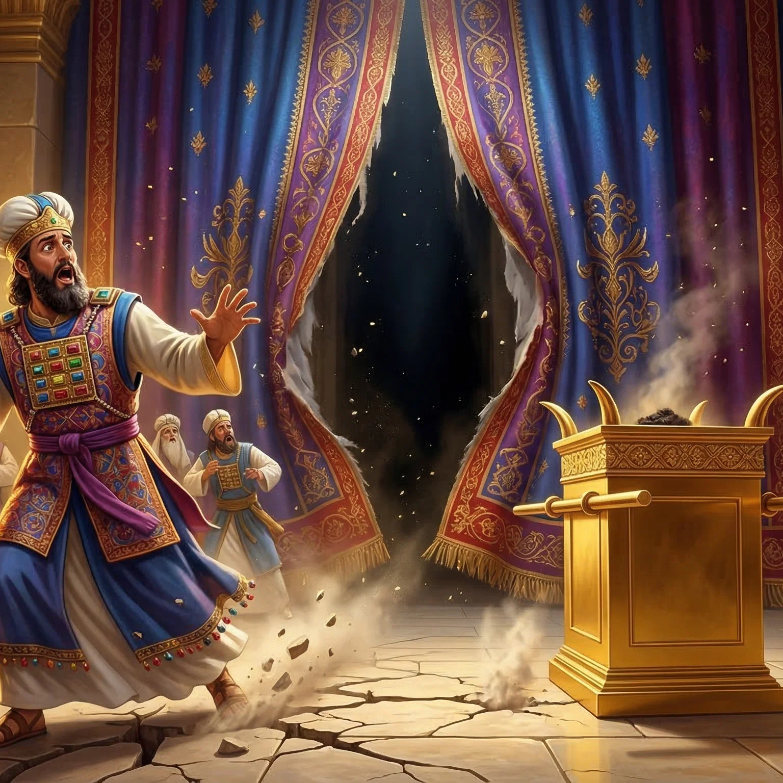 The Veiling Torn Asunder in Jerusalem