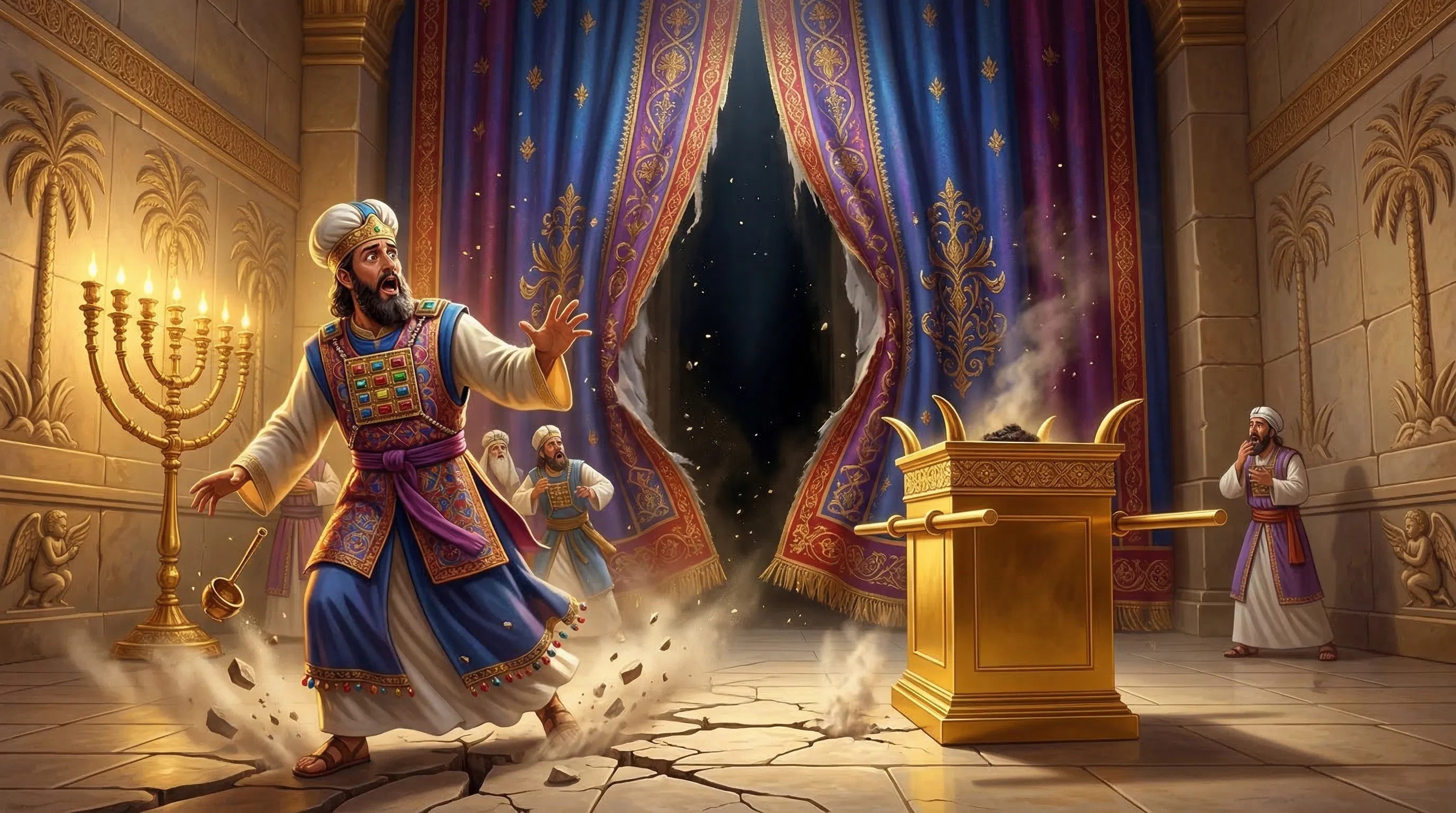 The Veiling Torn Asunder in Jerusalem