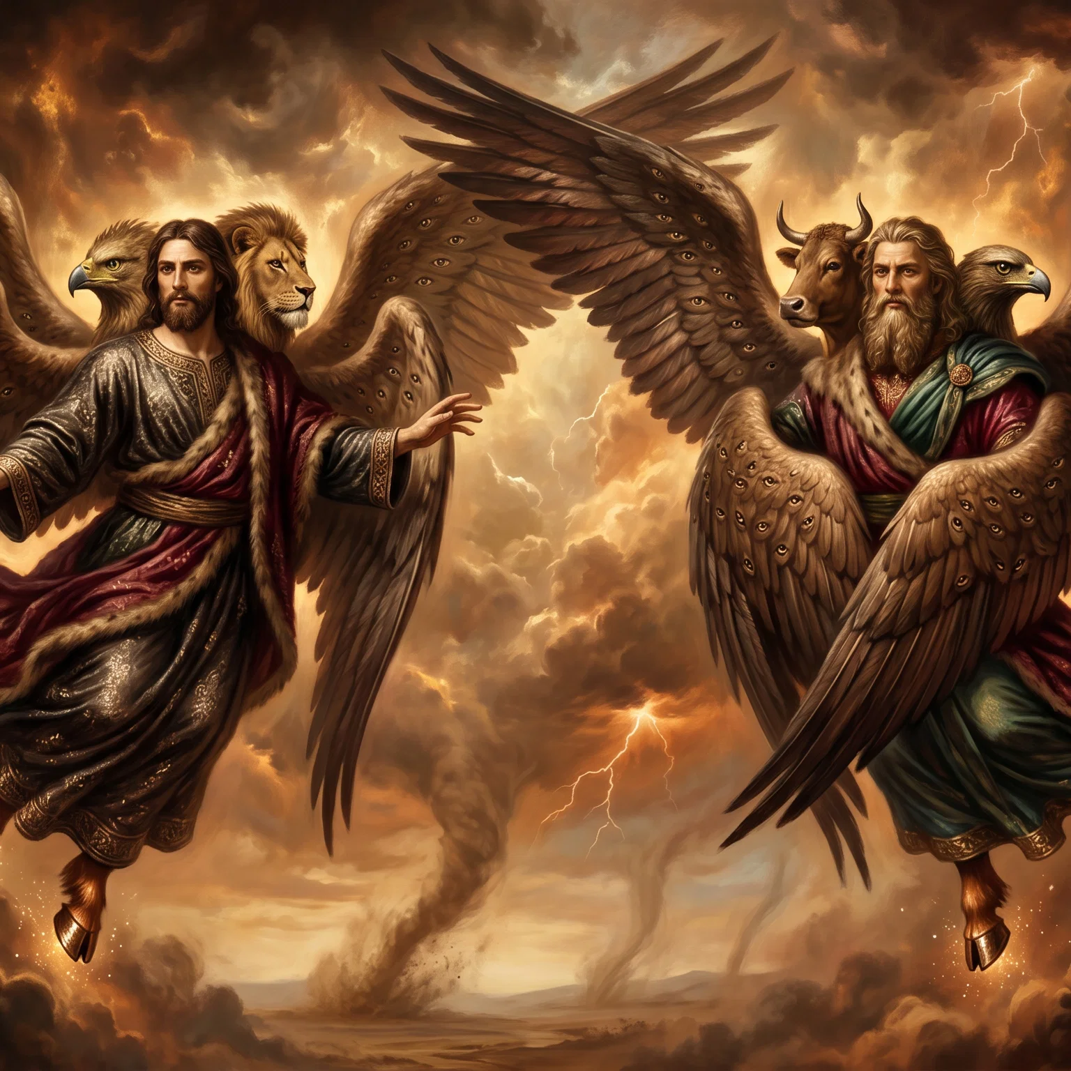 The Fourfold Visage of Divine Glory