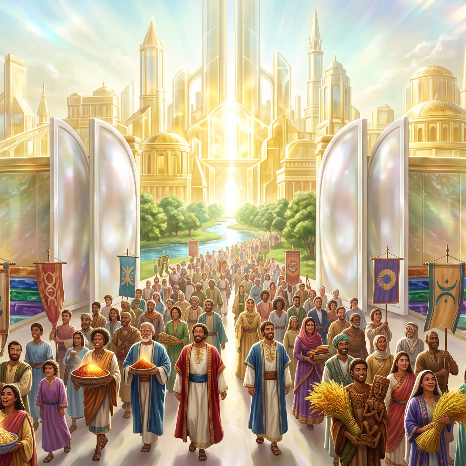 The Radiant Gates of New Jerusalem