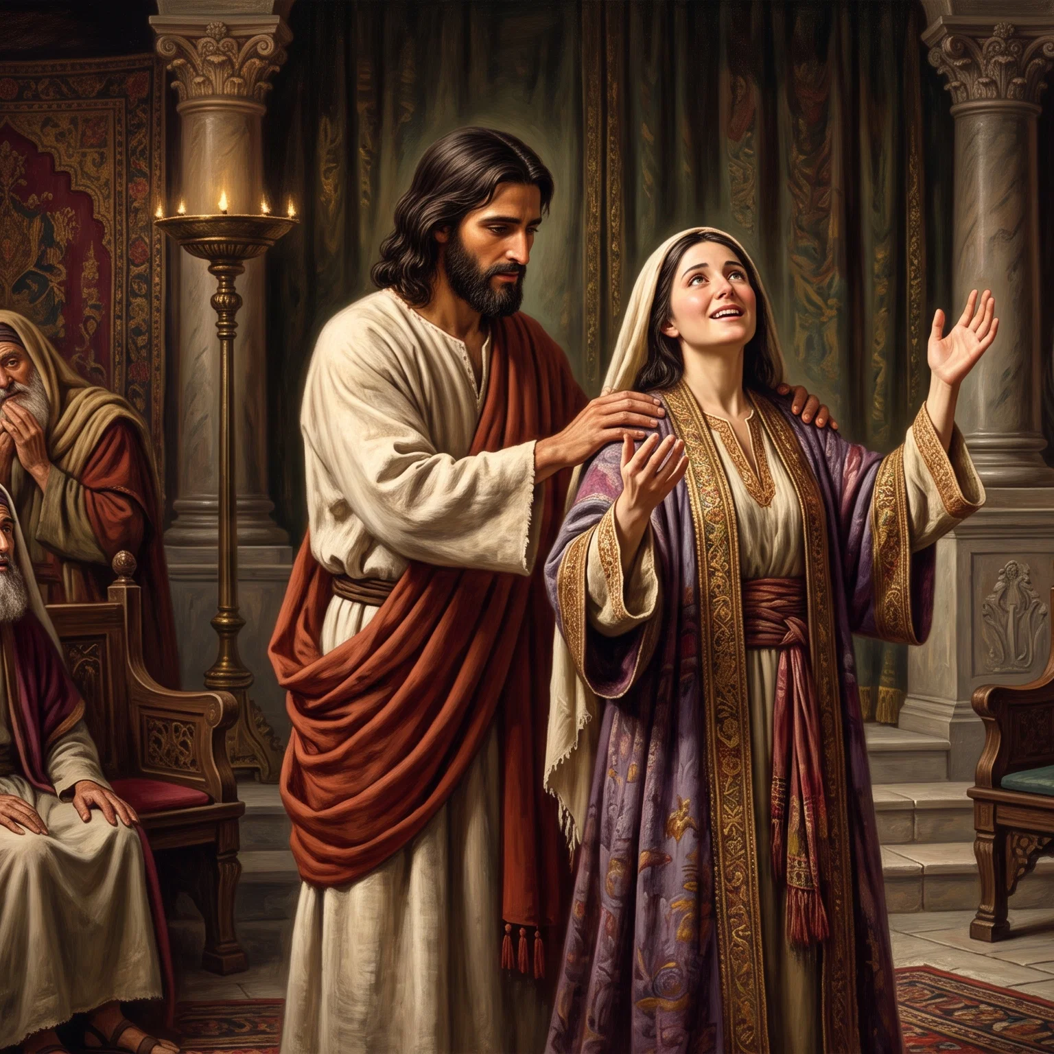 Divine Restoration of the Bent Woman