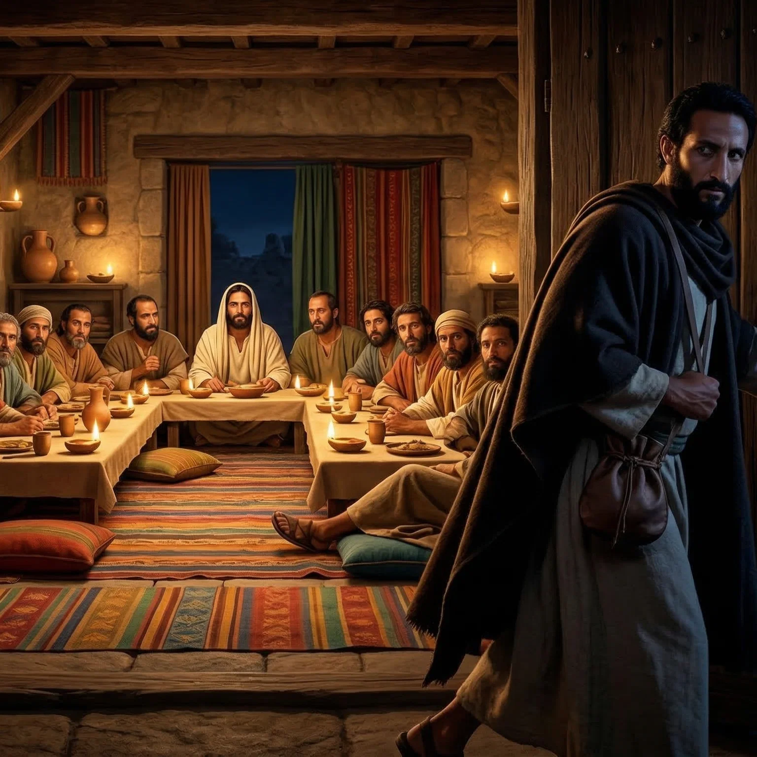 The Departure of Judas into the Night