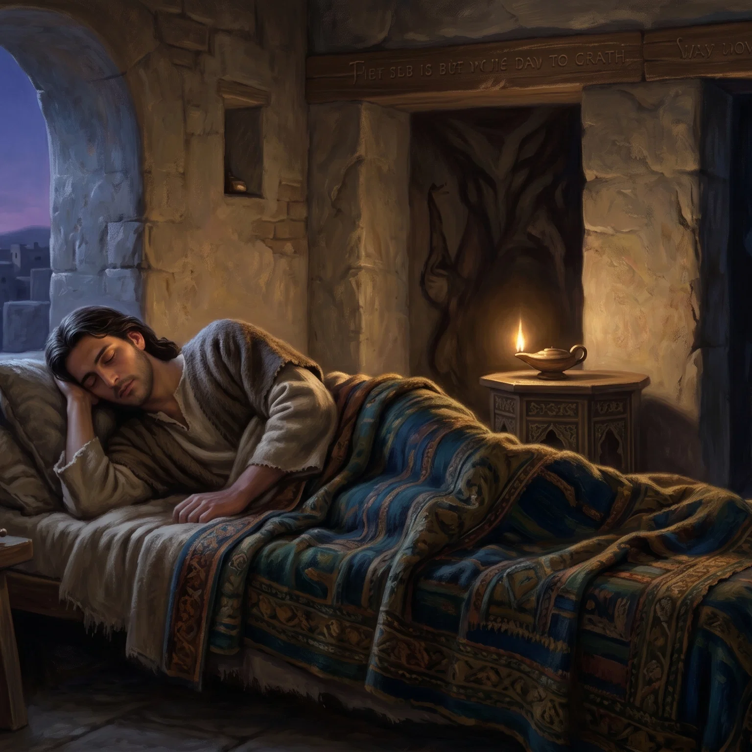 Peaceful Rest in Divine Presence