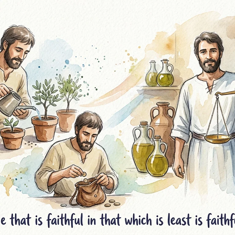 Faithful Stewardship Over Little Things