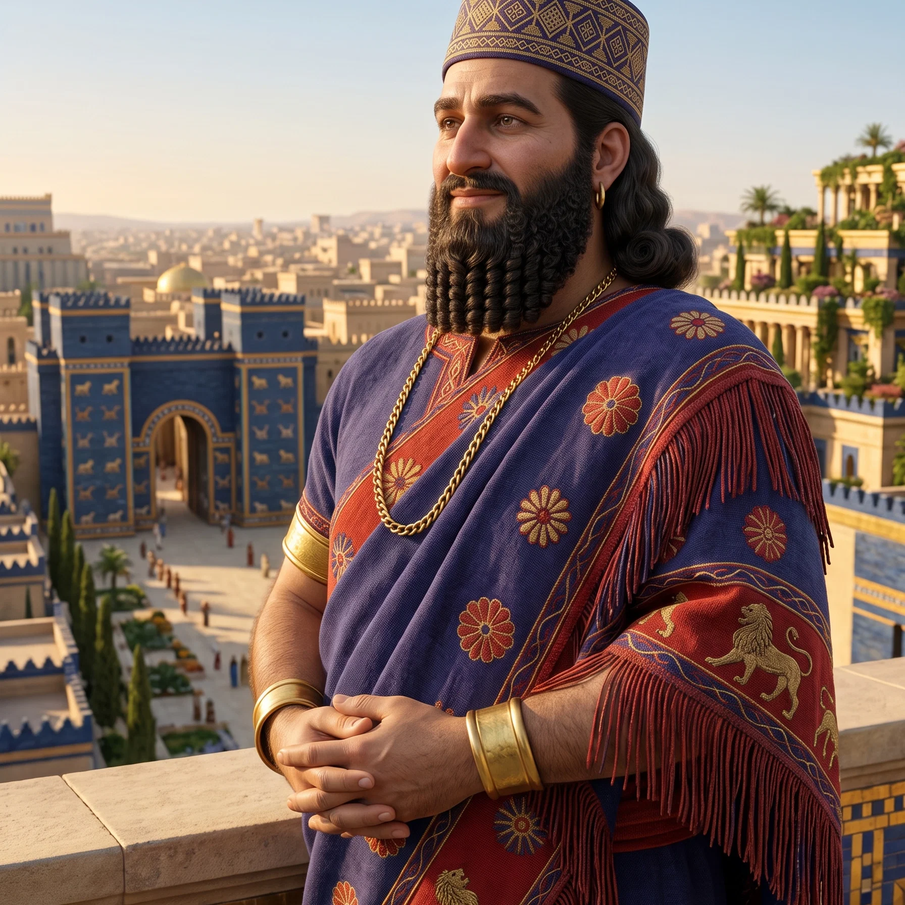 The Fallen King in Golden Splendor